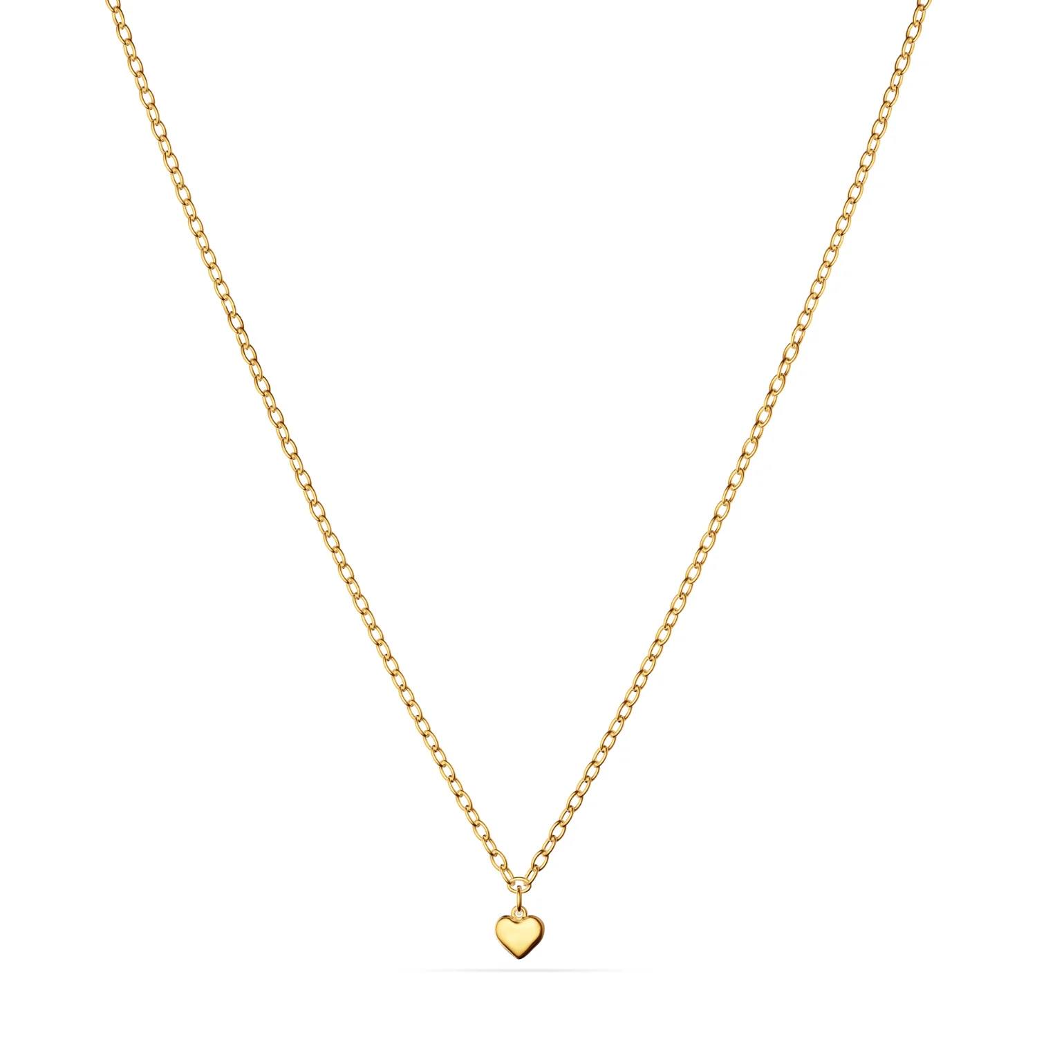 Fine Single Charm Necklace (Gold) - Image 8