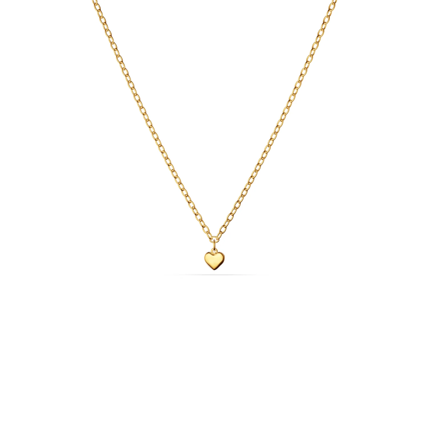 Fine Single Charm Necklace (Gold) - Image 9