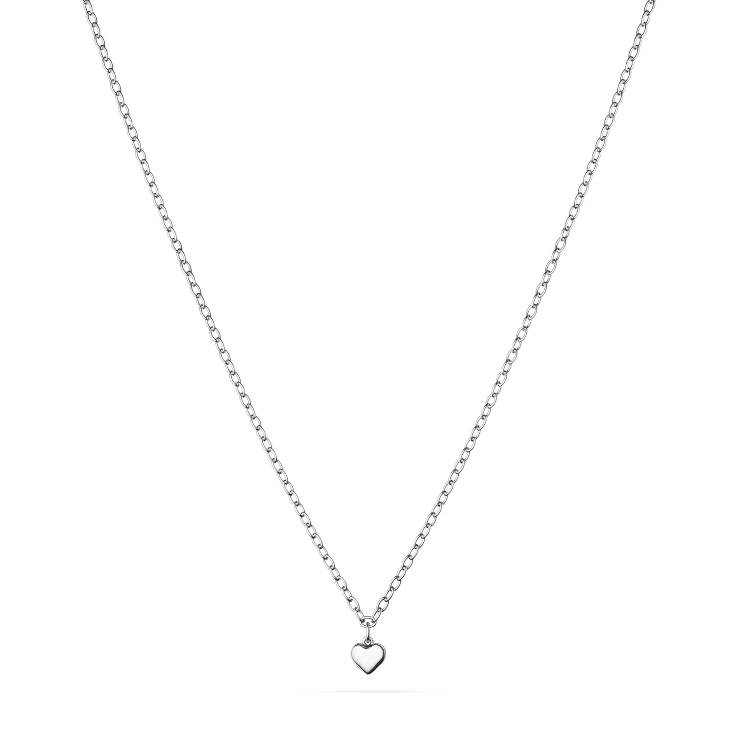 Fine Single Charm Necklace (Silver) - Image 9