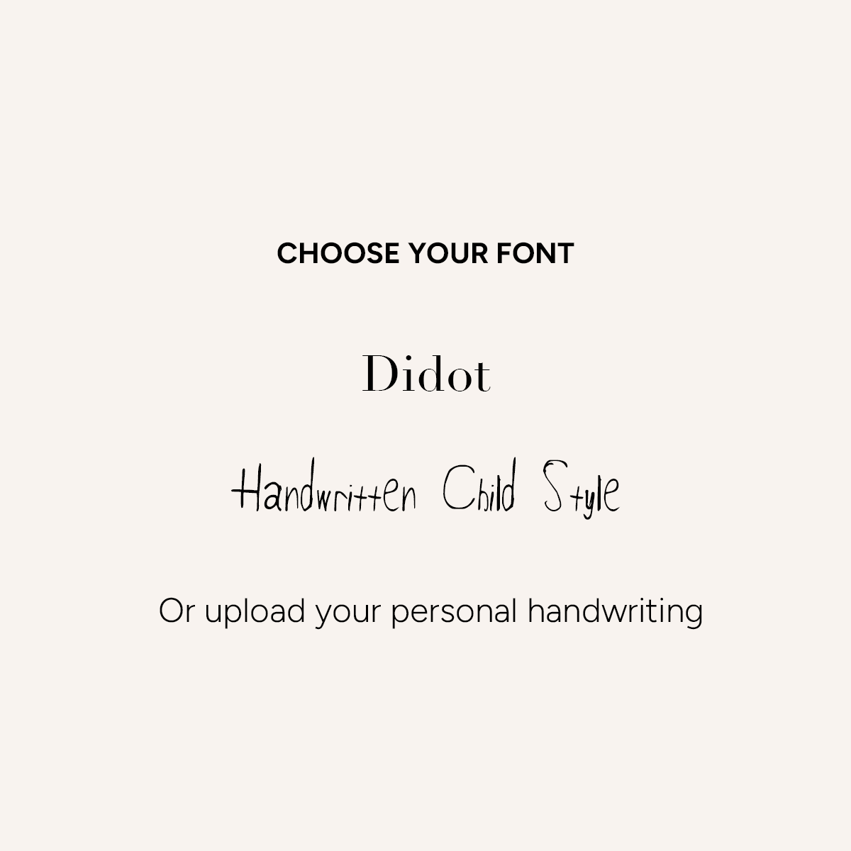Custom Handwritten Domed Bangle (Gold) - Image 4