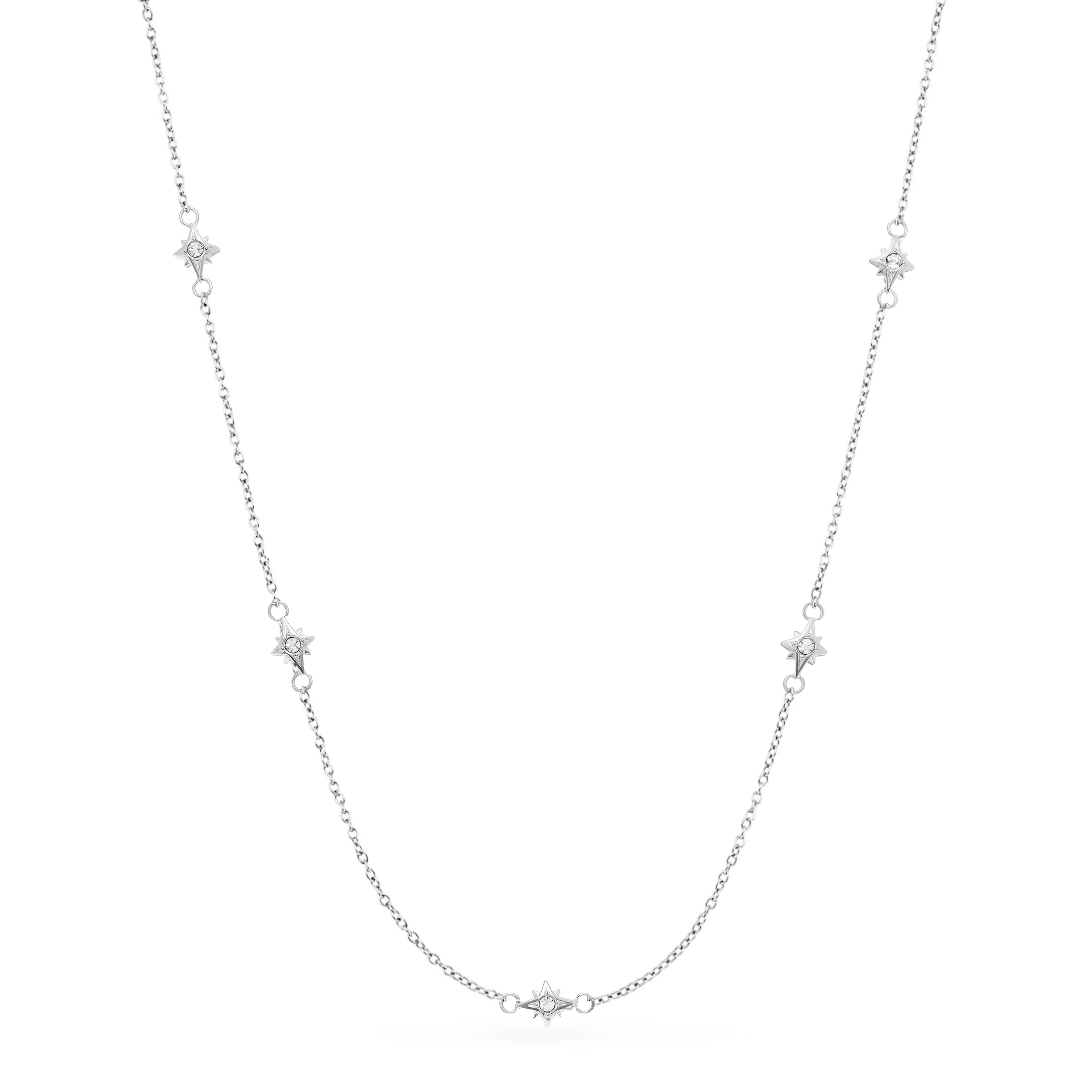 Written In The Stars Handwriting Tag Necklace (Silver) - Image 11