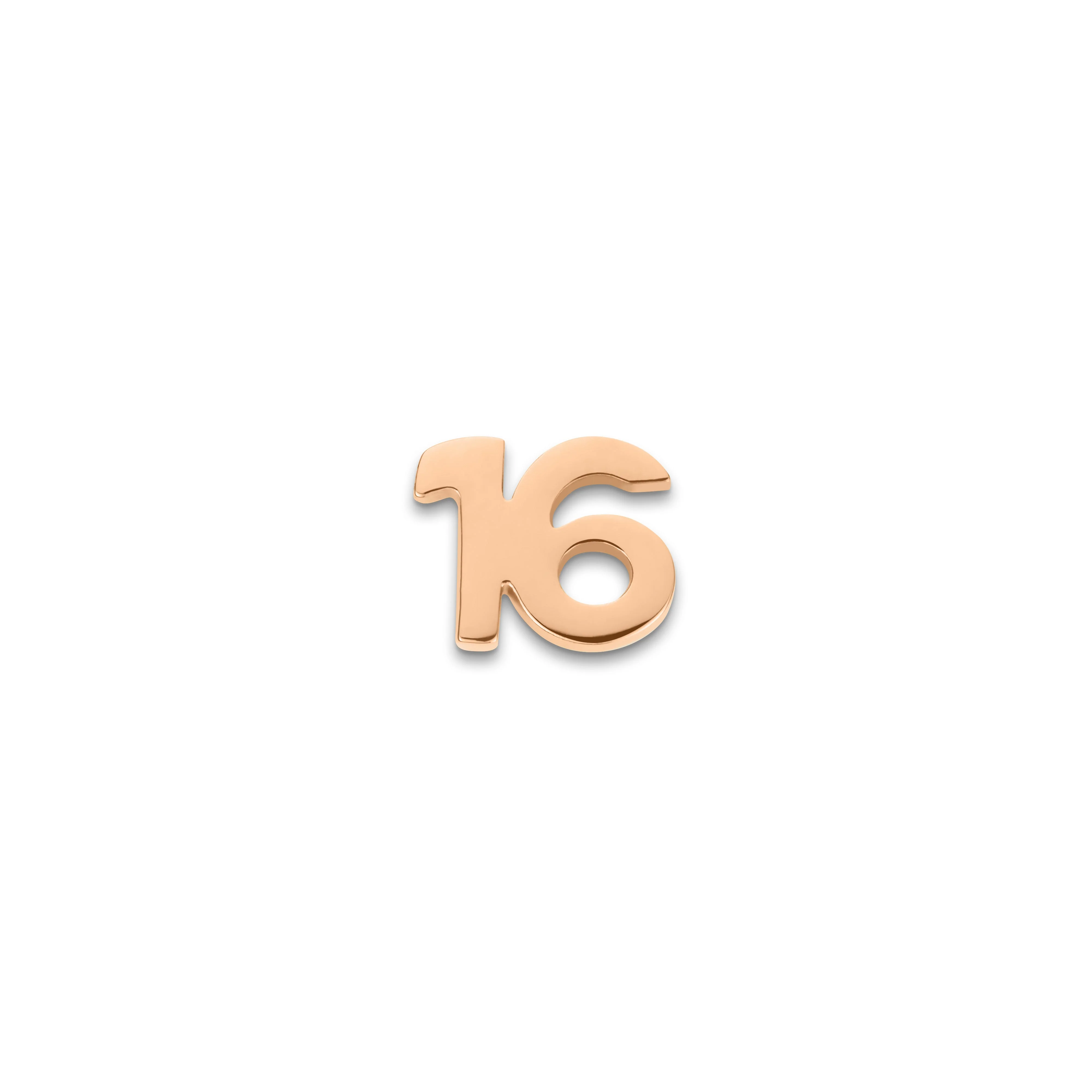 Made Mine Charms - Celebration Number Charms (Rose Gold) - Image 2