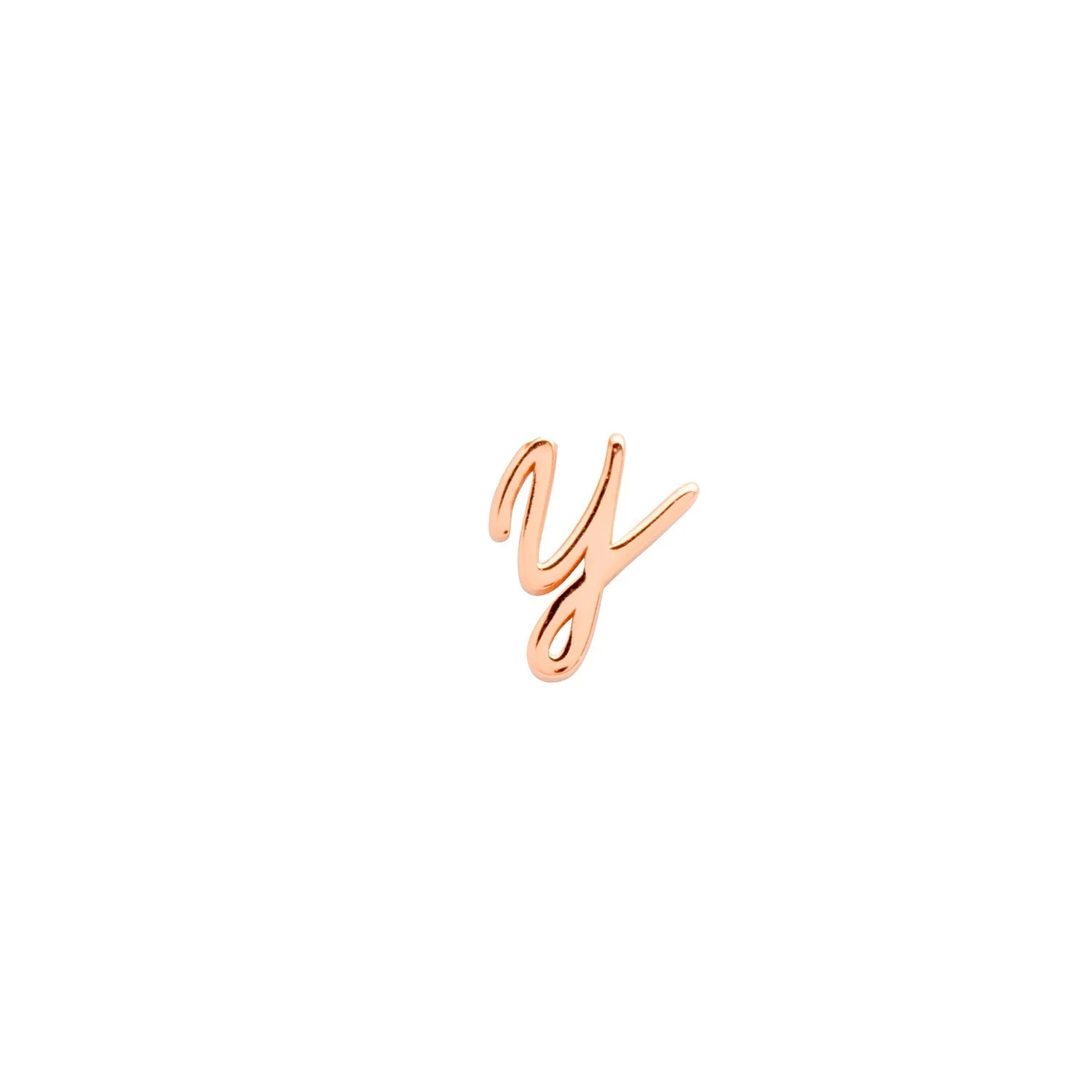 Made Mine Charms - Script Initial Charms (Rose Gold) - Image 26