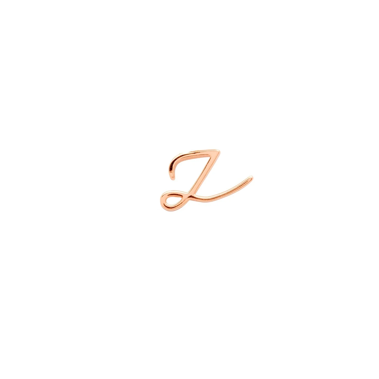 Made Mine Charms - Script Initial Charms (Rose Gold) - Image 27