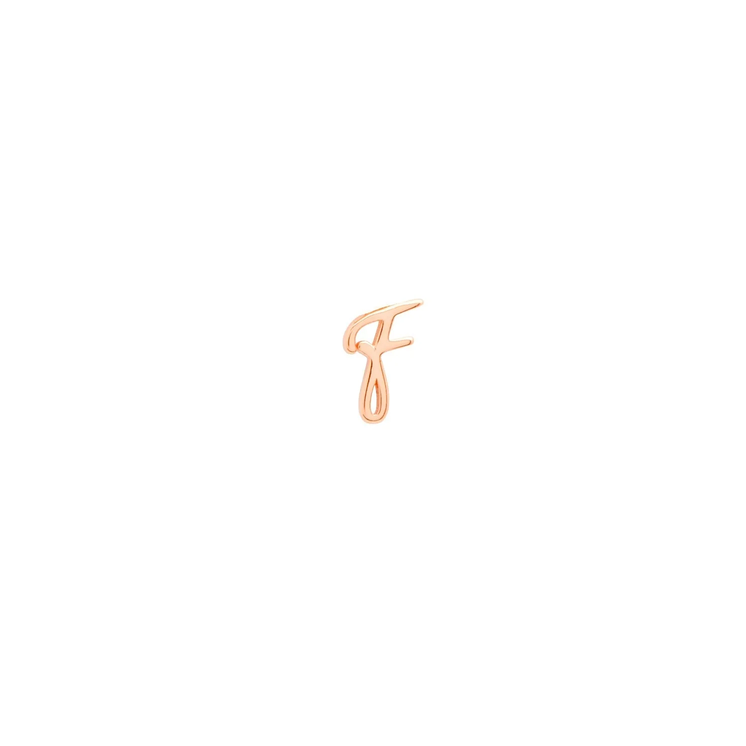 Made Mine Charms - Script Initial Charms (Rose Gold) - Image 7