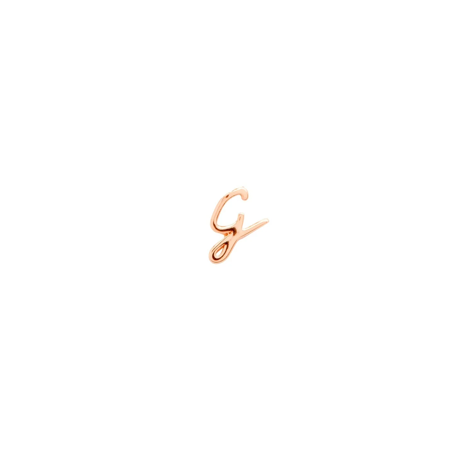 Made Mine Charms - Script Initial Charms (Rose Gold) - Image 8