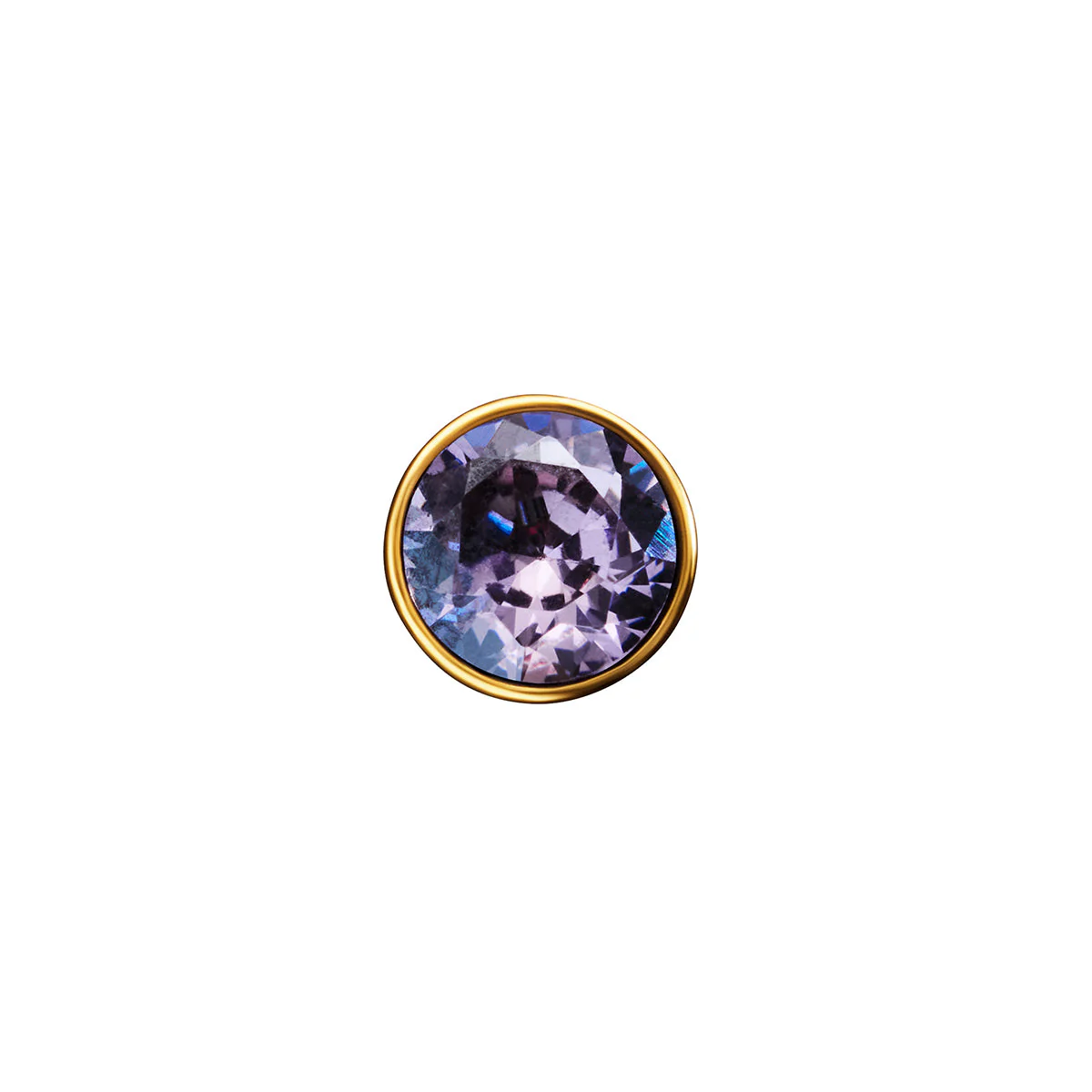 Floating Birthstone Charm Locket (Silver) - Image 10