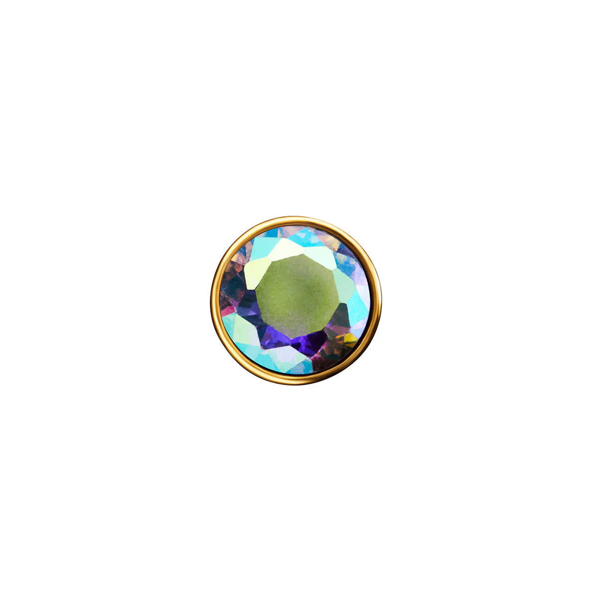 Floating Birthstone Charm Locket (Silver) - Image 18