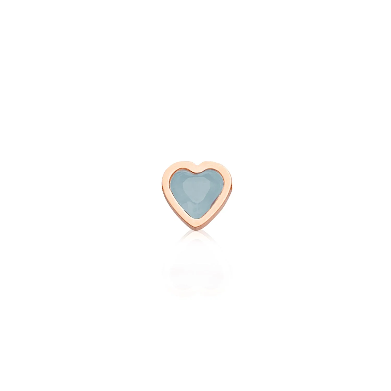 Made Mine Charms - Heart Birthstone Charms (Rose Gold) - Image 4