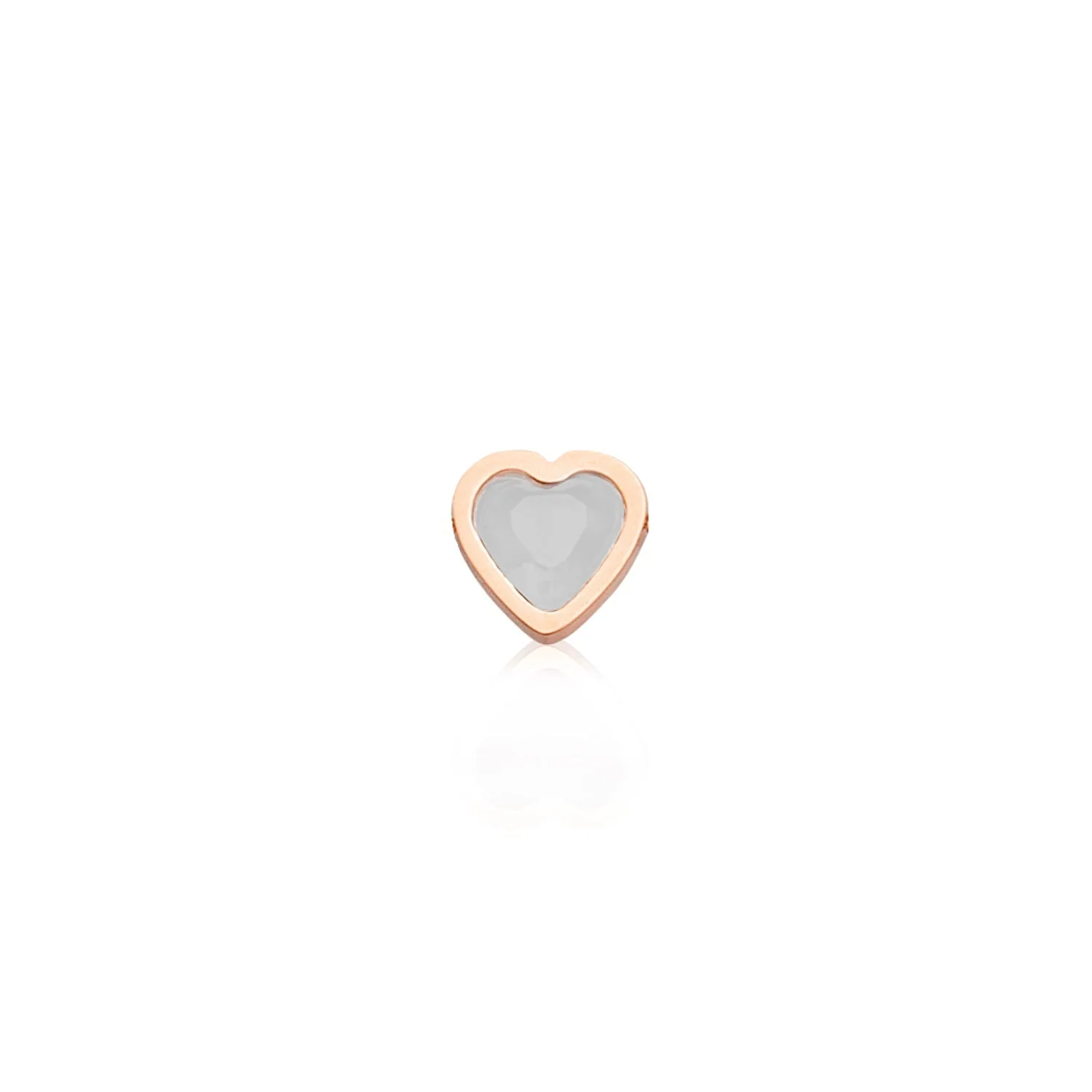 Made Mine Charms - Heart Birthstone Charms (Rose Gold) - Image 7