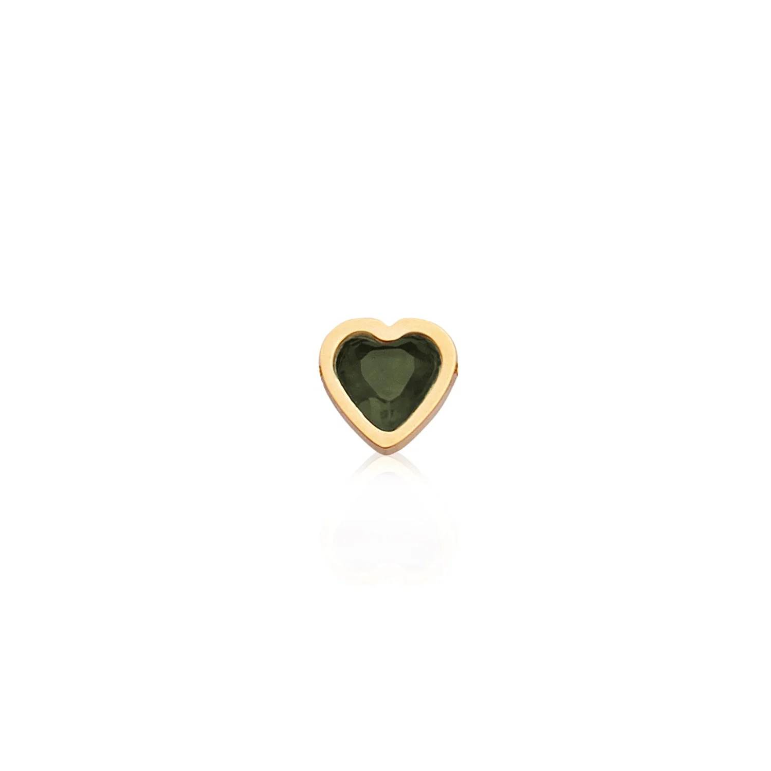 Made Mine Charms - Heart Birthstone Charms (Gold) - Image 7