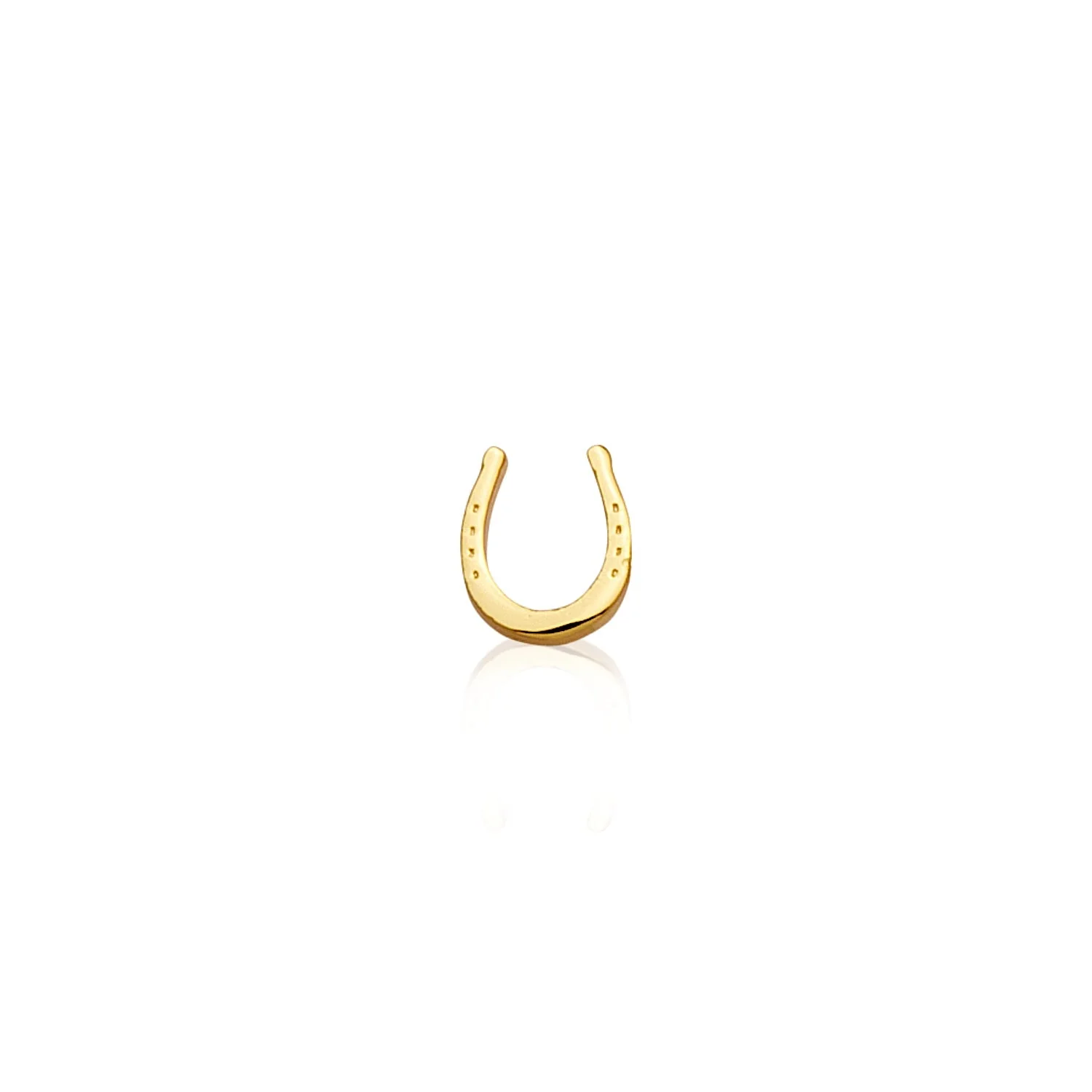 Made Mine Charms - Horseshoe Charm (Gold)