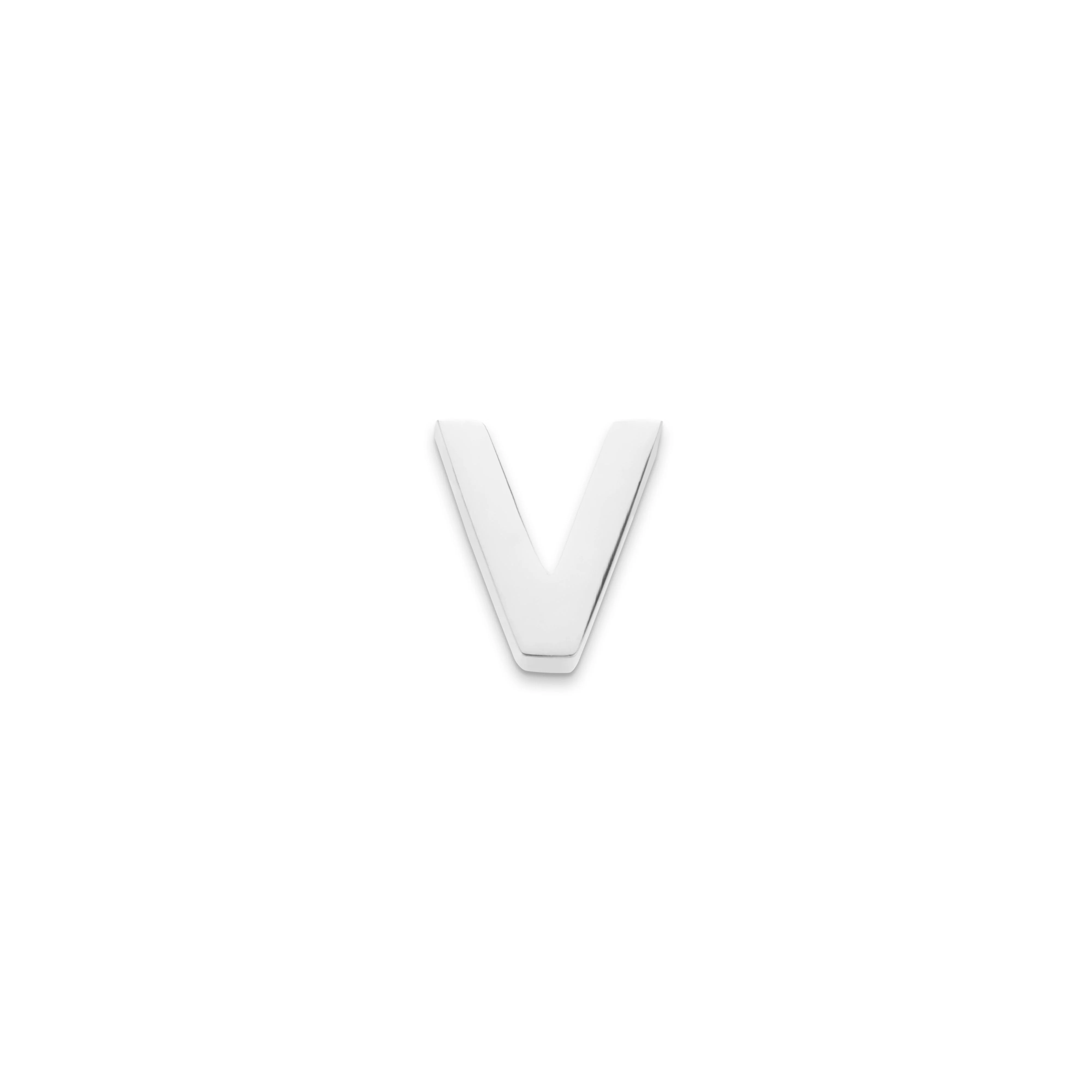 Made Mine Charms - Block Initial Charm (Silver) - Image 23
