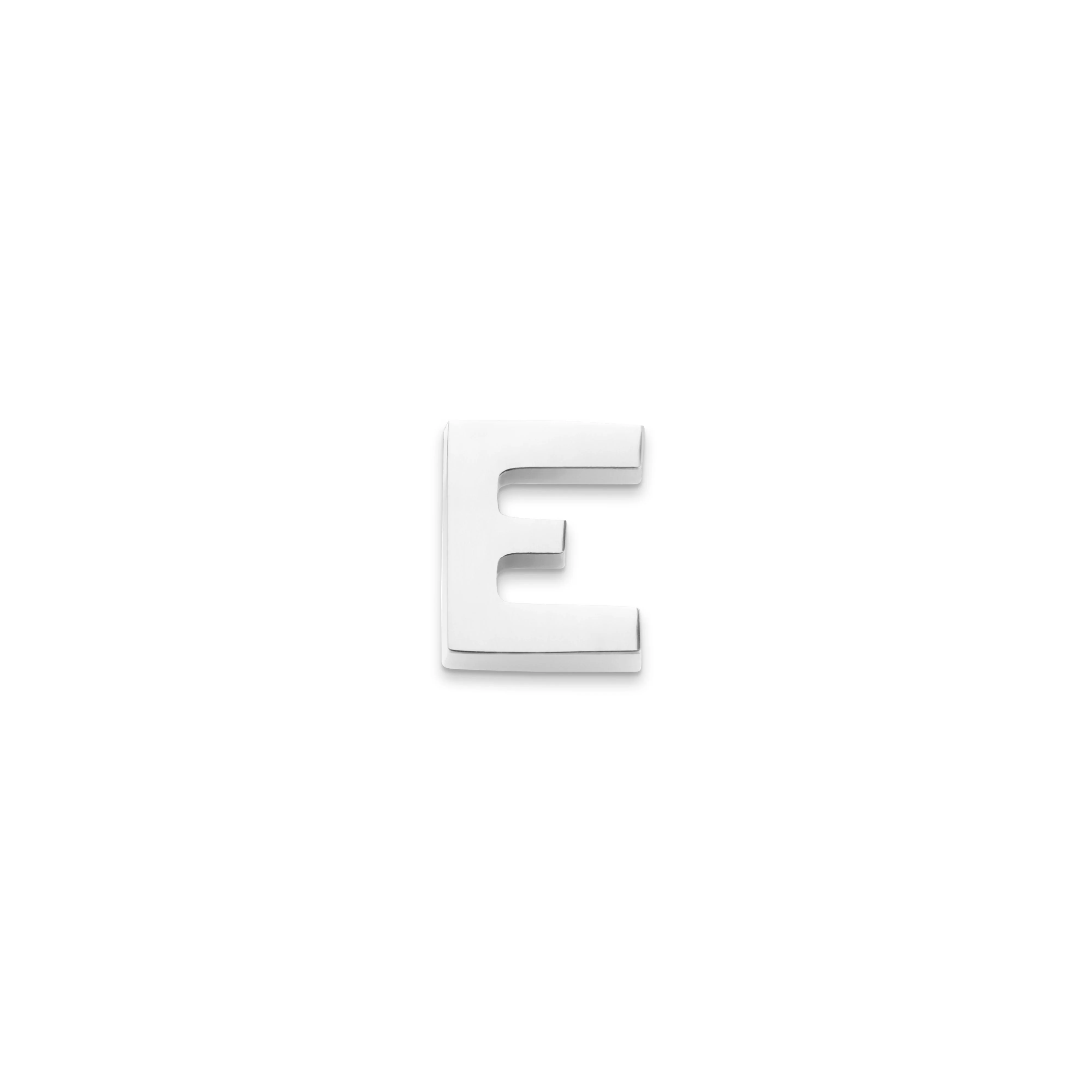 Made Mine Charms - Block Initial Charm (Silver) - Image 6
