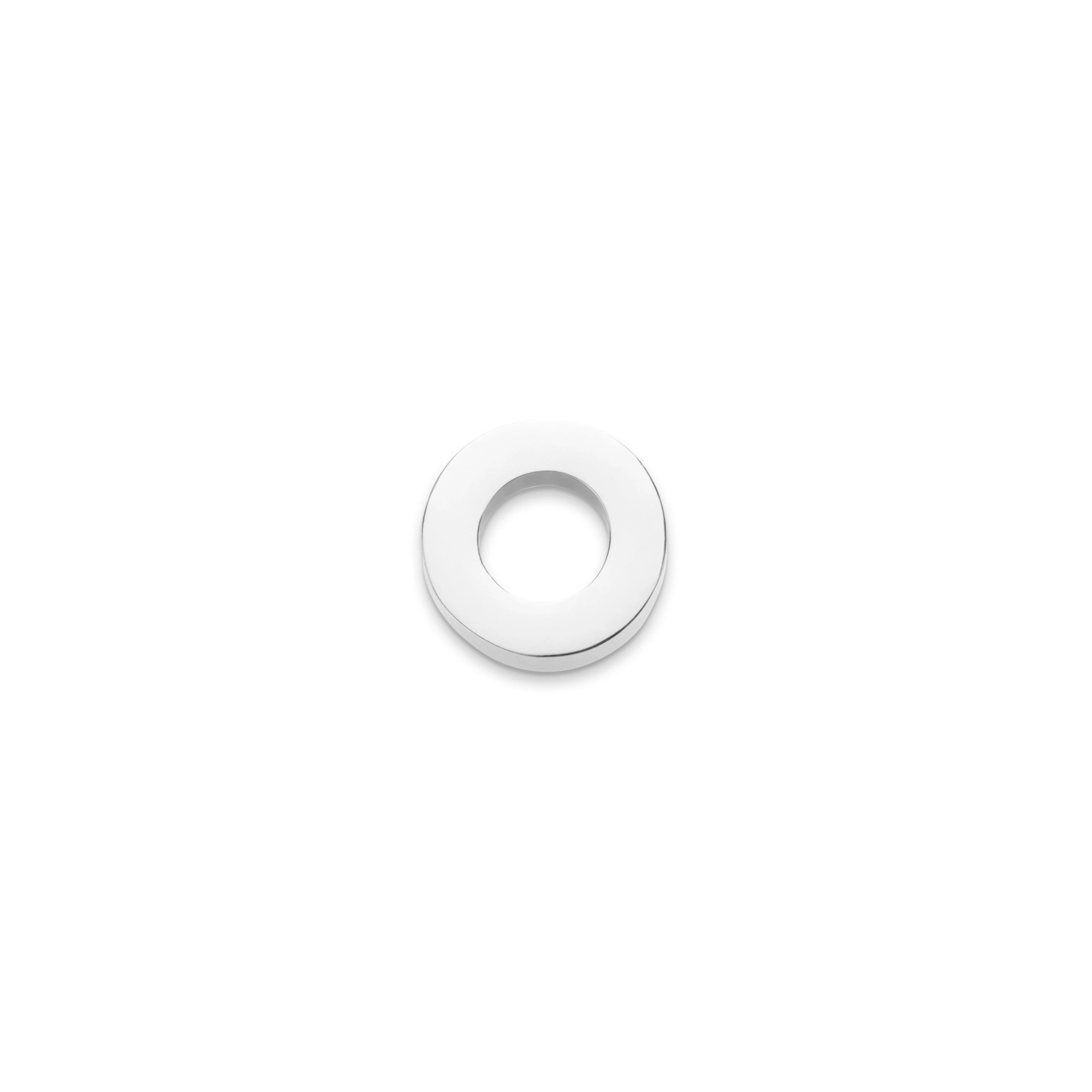Made Mine Charms - Block Initial Charm (Silver) - Image 16