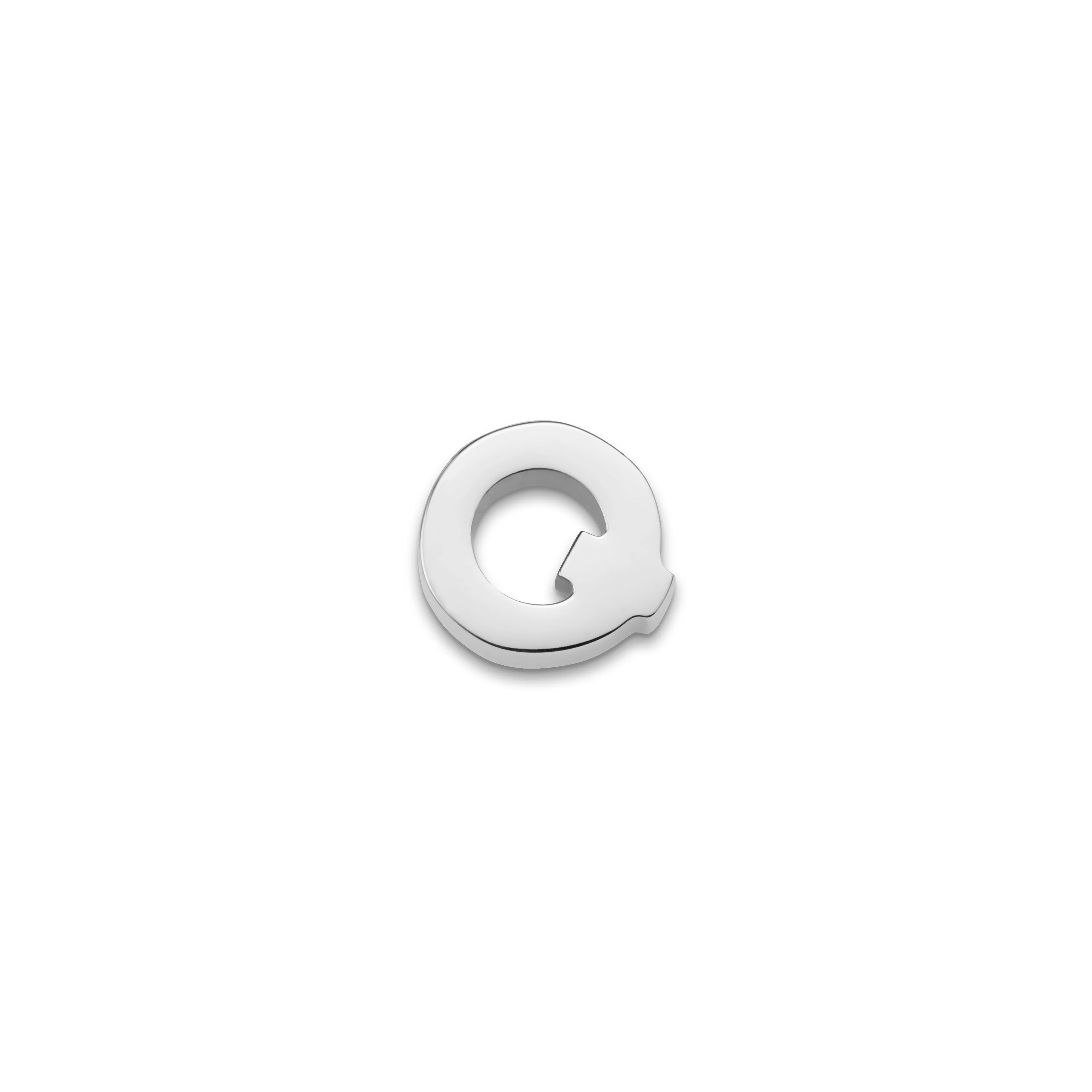 Made Mine Charms - Block Initial Charm (Silver) - Image 18