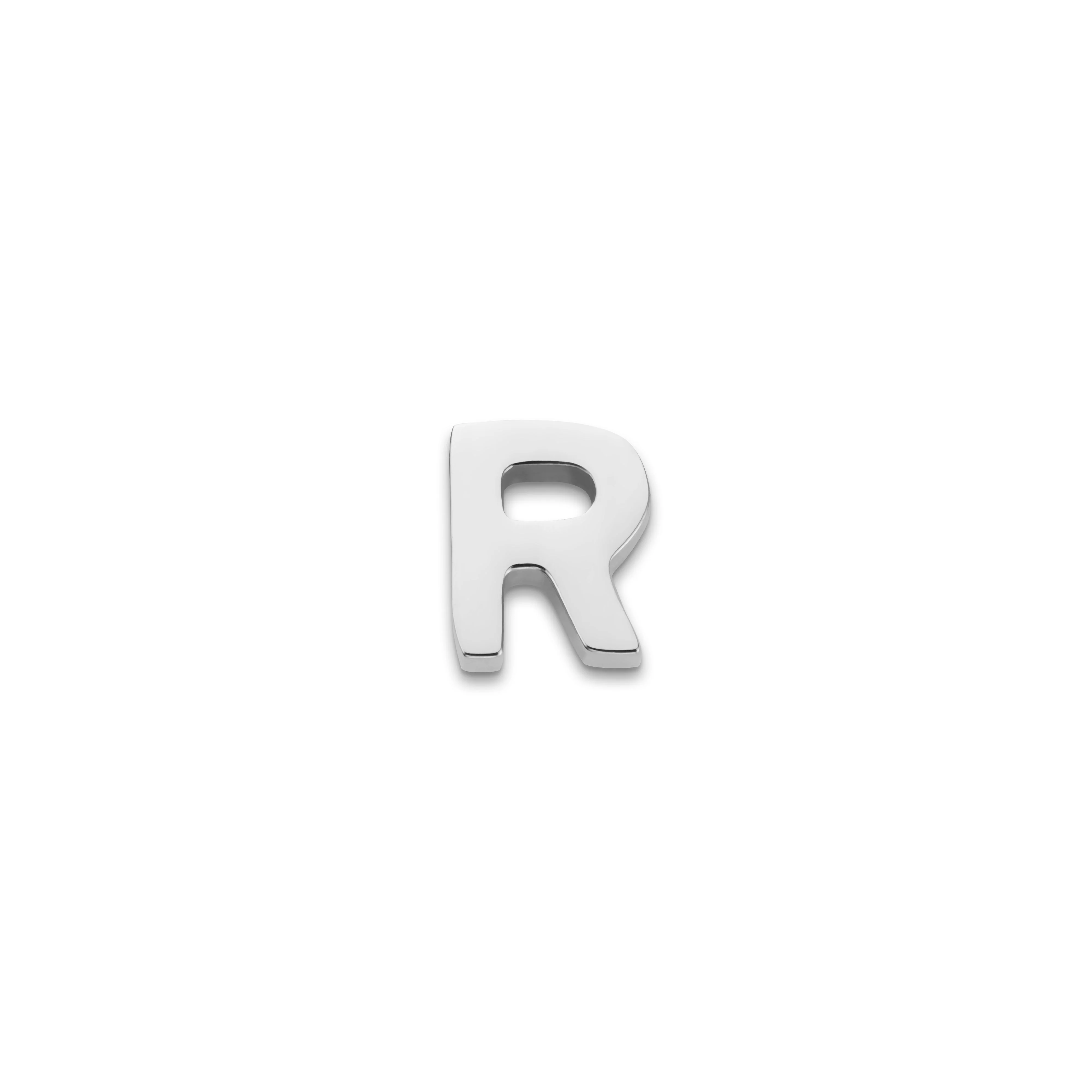 Made Mine Charms - Block Initial Charm (Silver) - Image 19