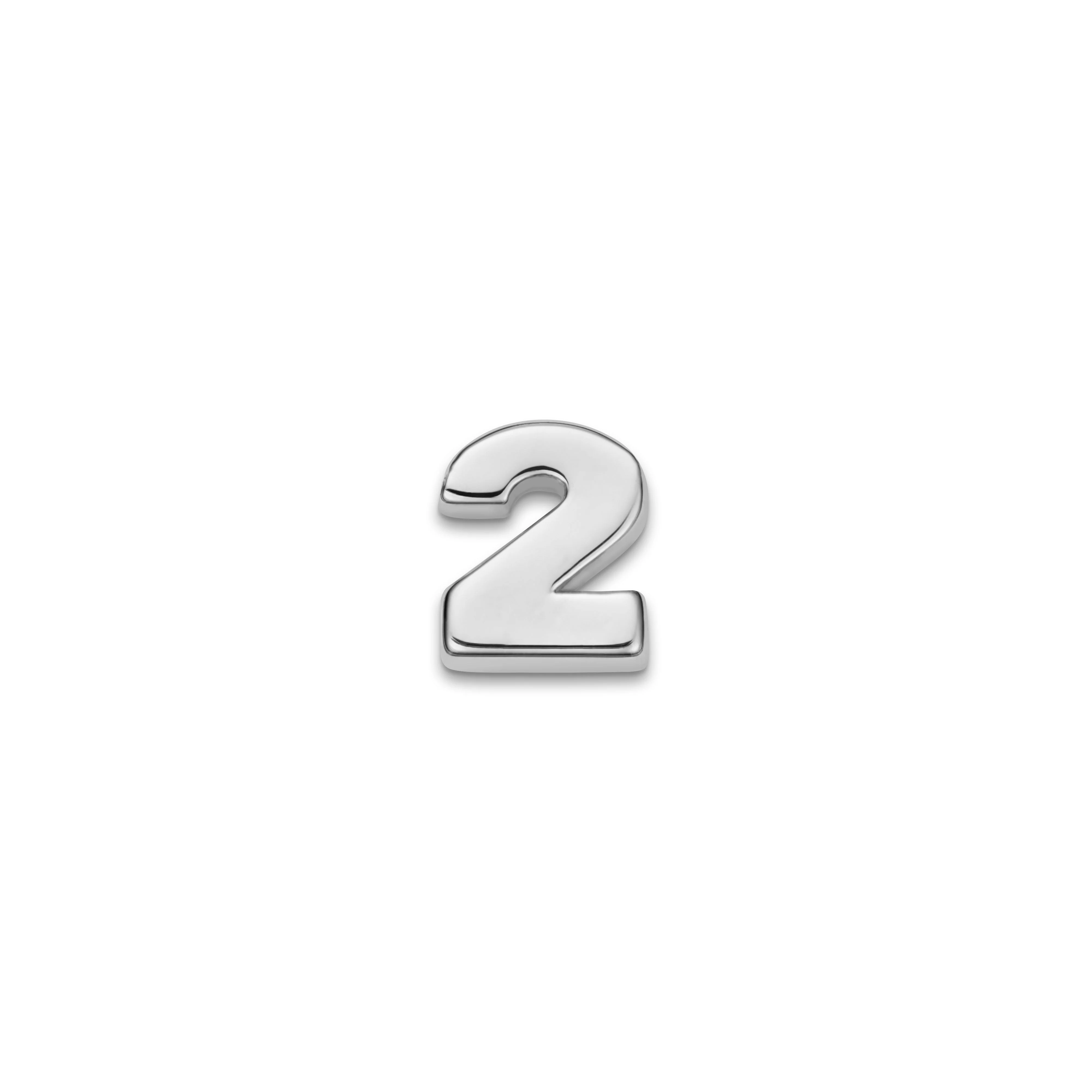Made Mine Charms - Number Charms (Silver) - Image 4