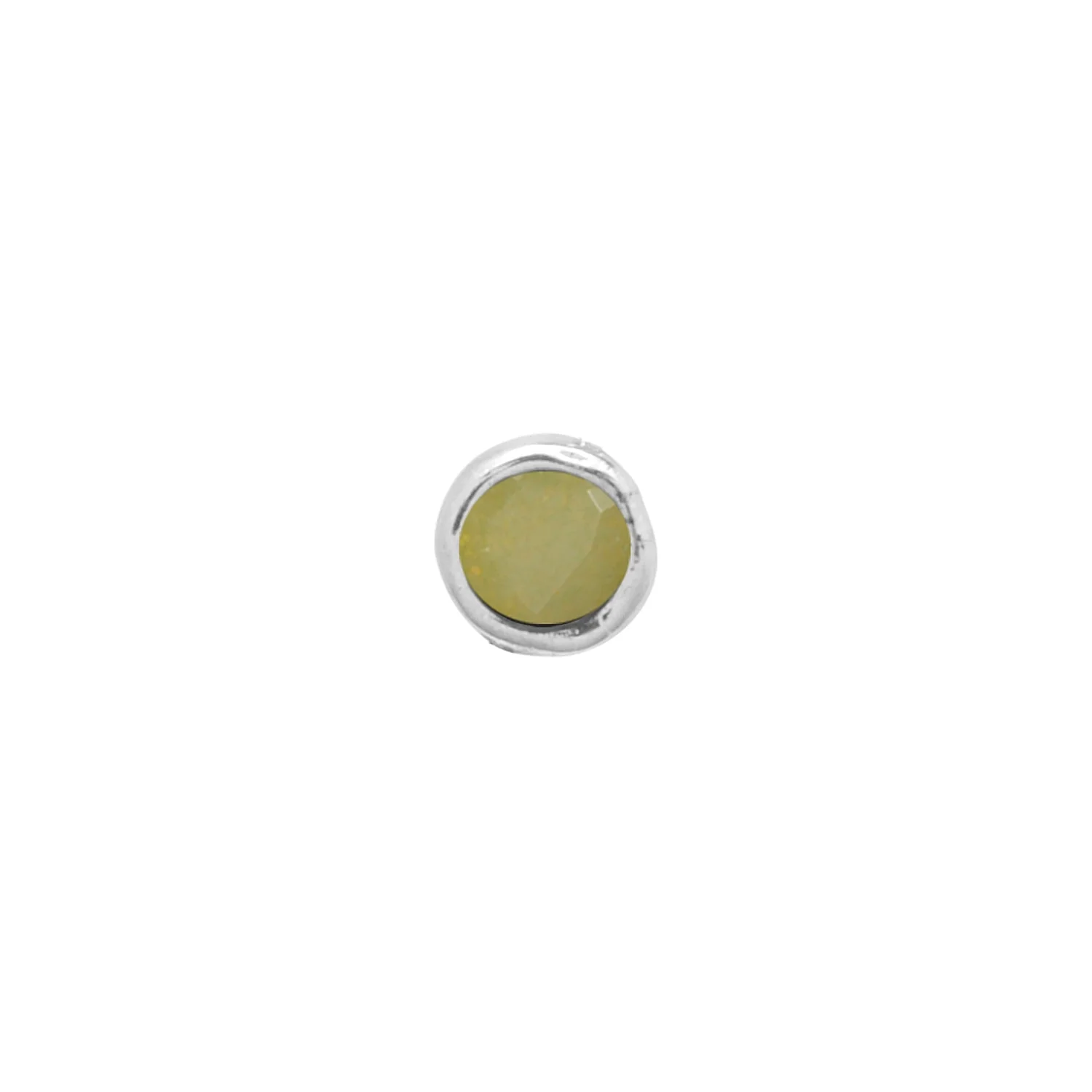 Made Mine Charms - Round Birthstone Charms (Silver) - Image 10