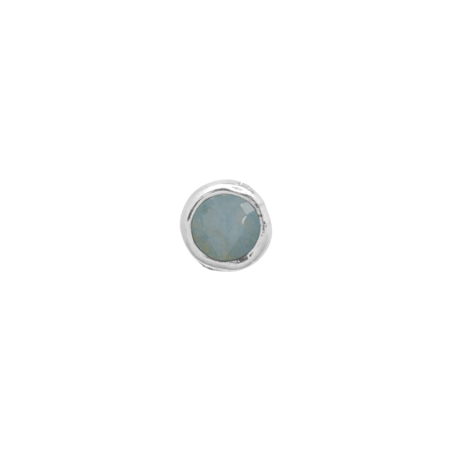 Made Mine Charms - Round Birthstone Charms (Silver) - Image 14