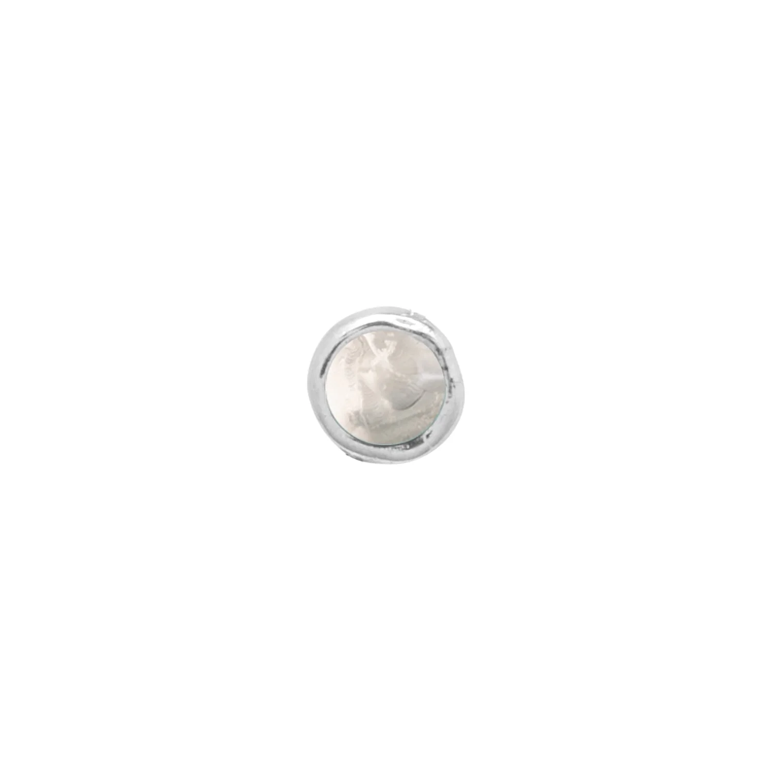 Made Mine Charms - Round Birthstone Charms (Silver) - Image 6
