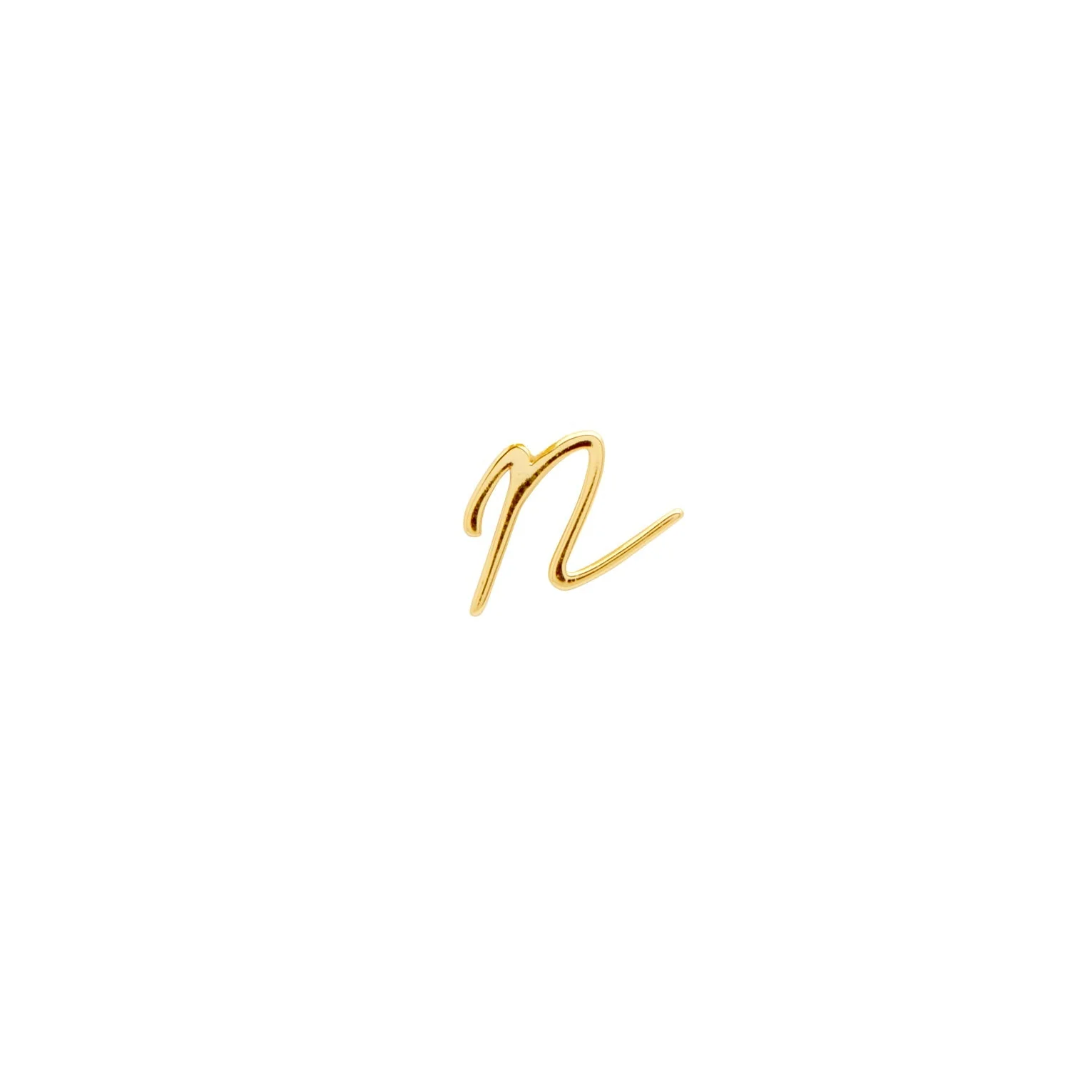 Made Mine Charms - Script Initial Charms (Gold) - Image 16