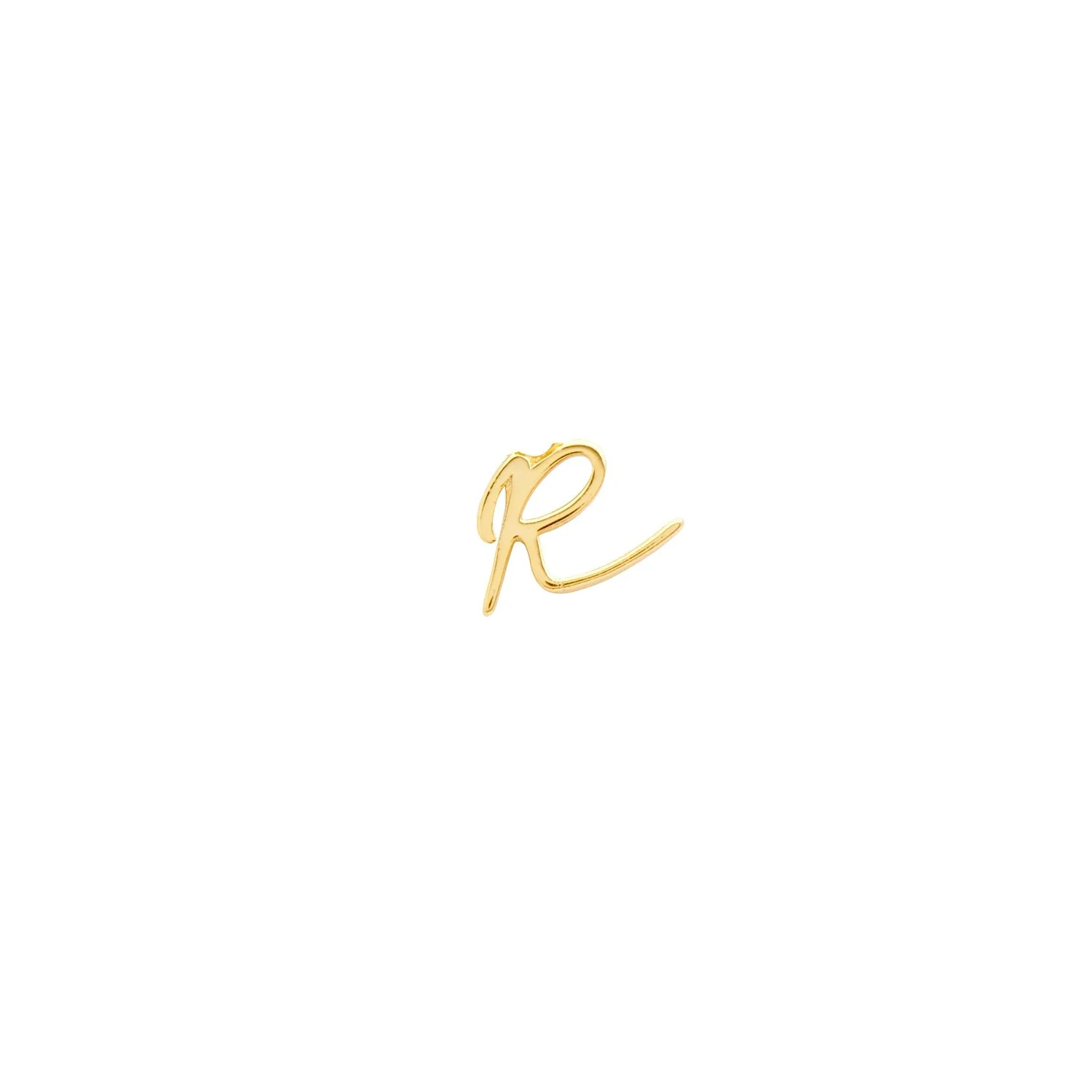 Made Mine Charms - Script Initial Charms (Gold) - Image 20