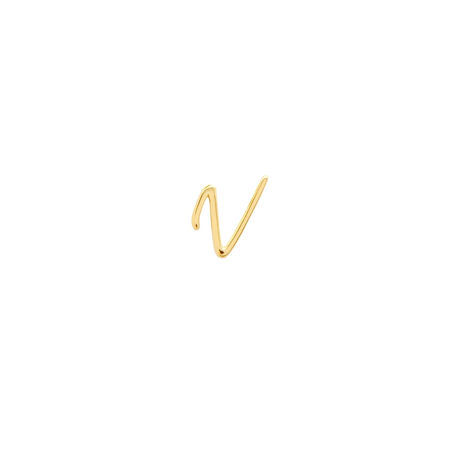 Made Mine Charms - Script Initial Charms (Gold) - Image 24