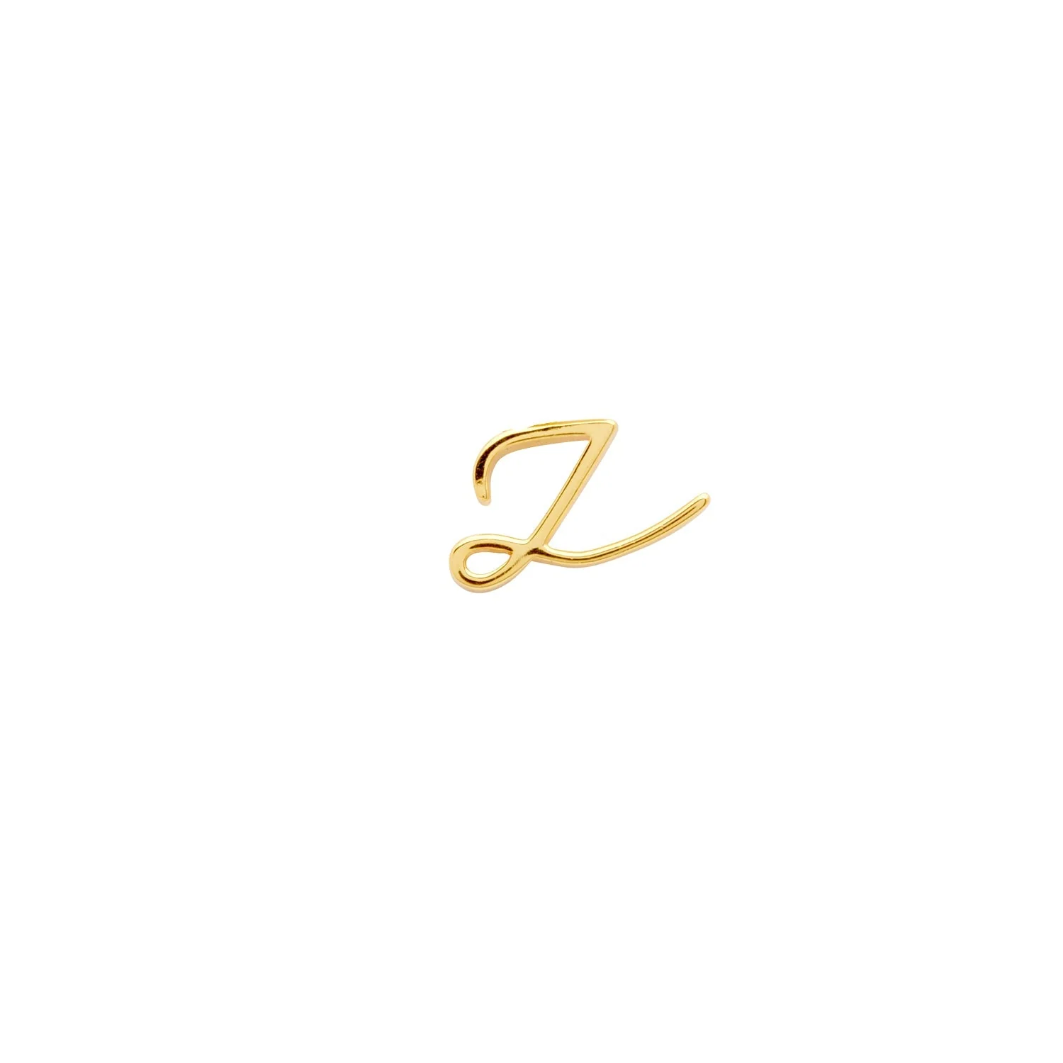 Made Mine Charms - Script Initial Charms (Gold) - Image 28