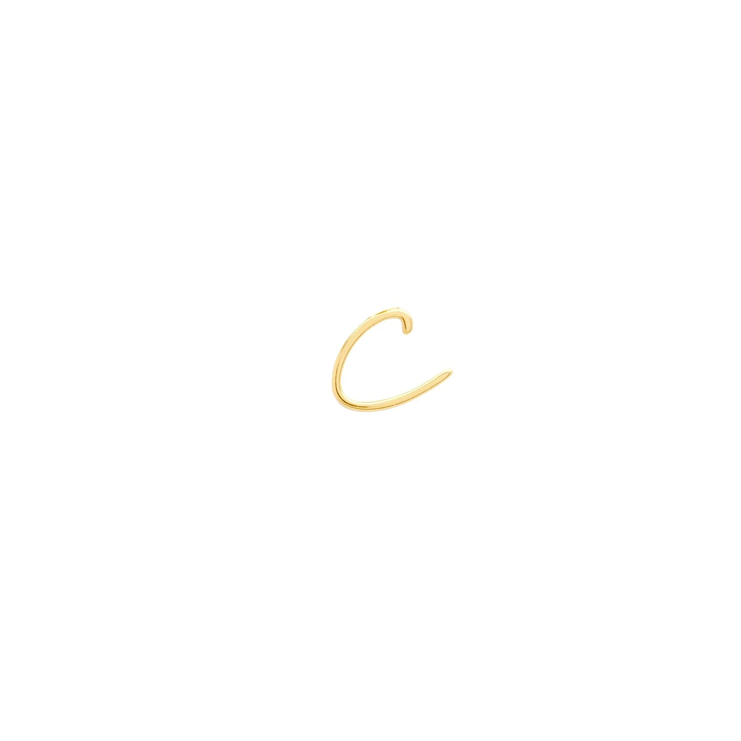 Made Mine Charms - Script Initial Charms (Gold) - Image 5