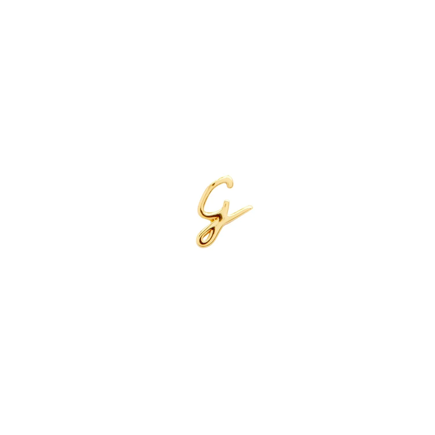 Made Mine Charms - Script Initial Charms (Gold) - Image 9