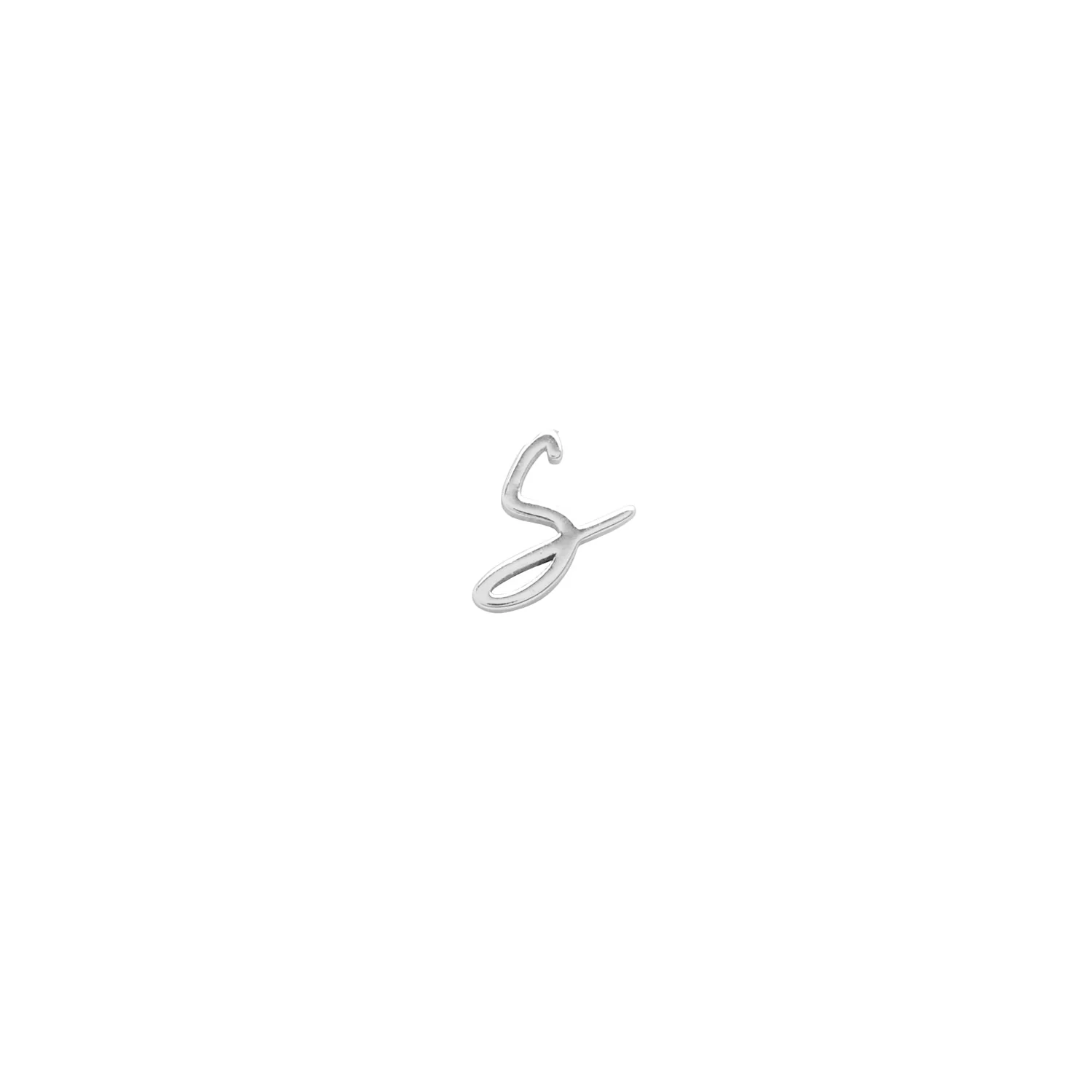 Made Mine Charms - Script Initial Charms (Silver) - Image 20