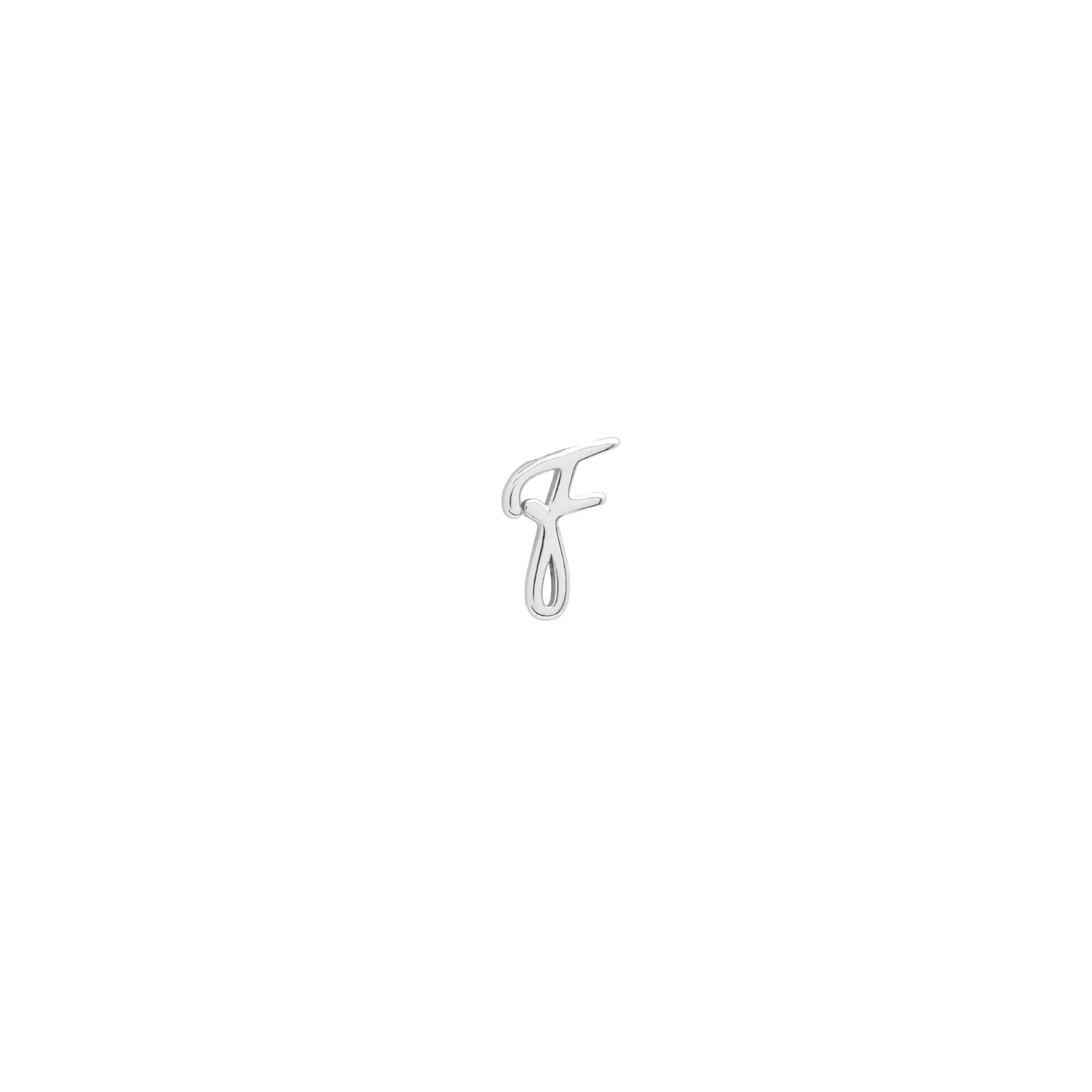 Made Mine Charms - Script Initial Charms (Silver) - Image 7
