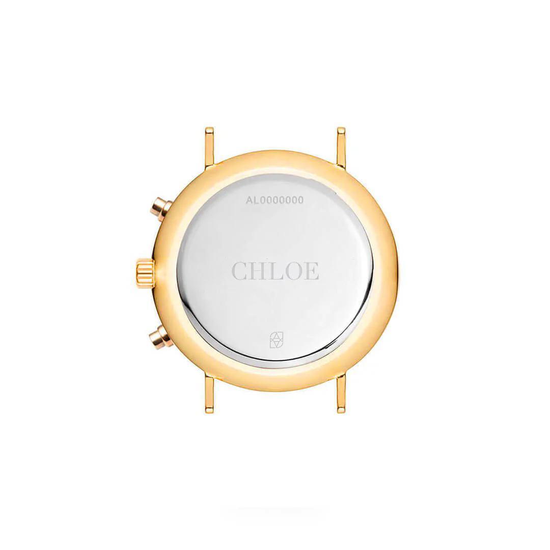 Gold Pearl Link Nueva 40 Watch - Image 7