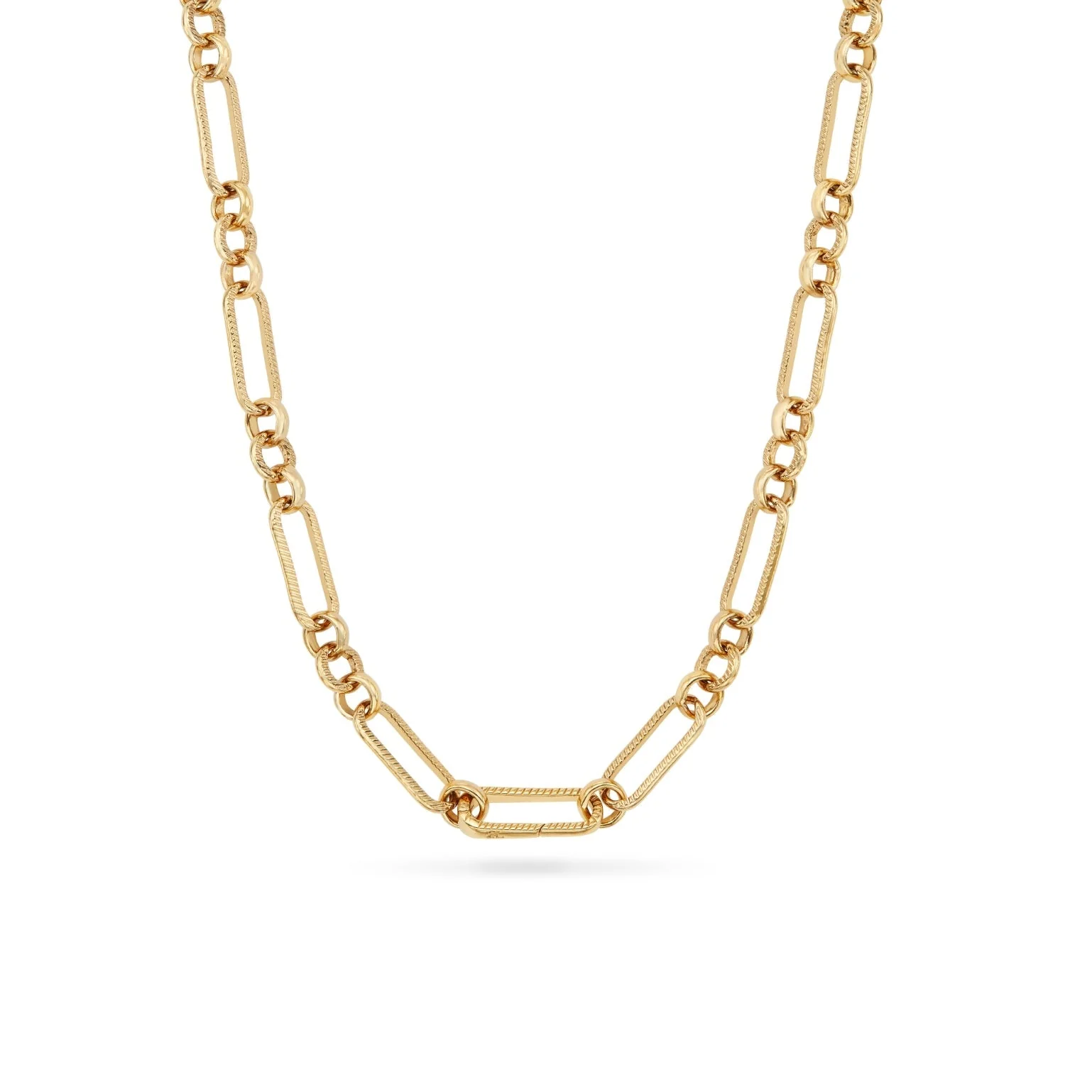 Green Quartz Heart Necklace (Gold) - Image 14