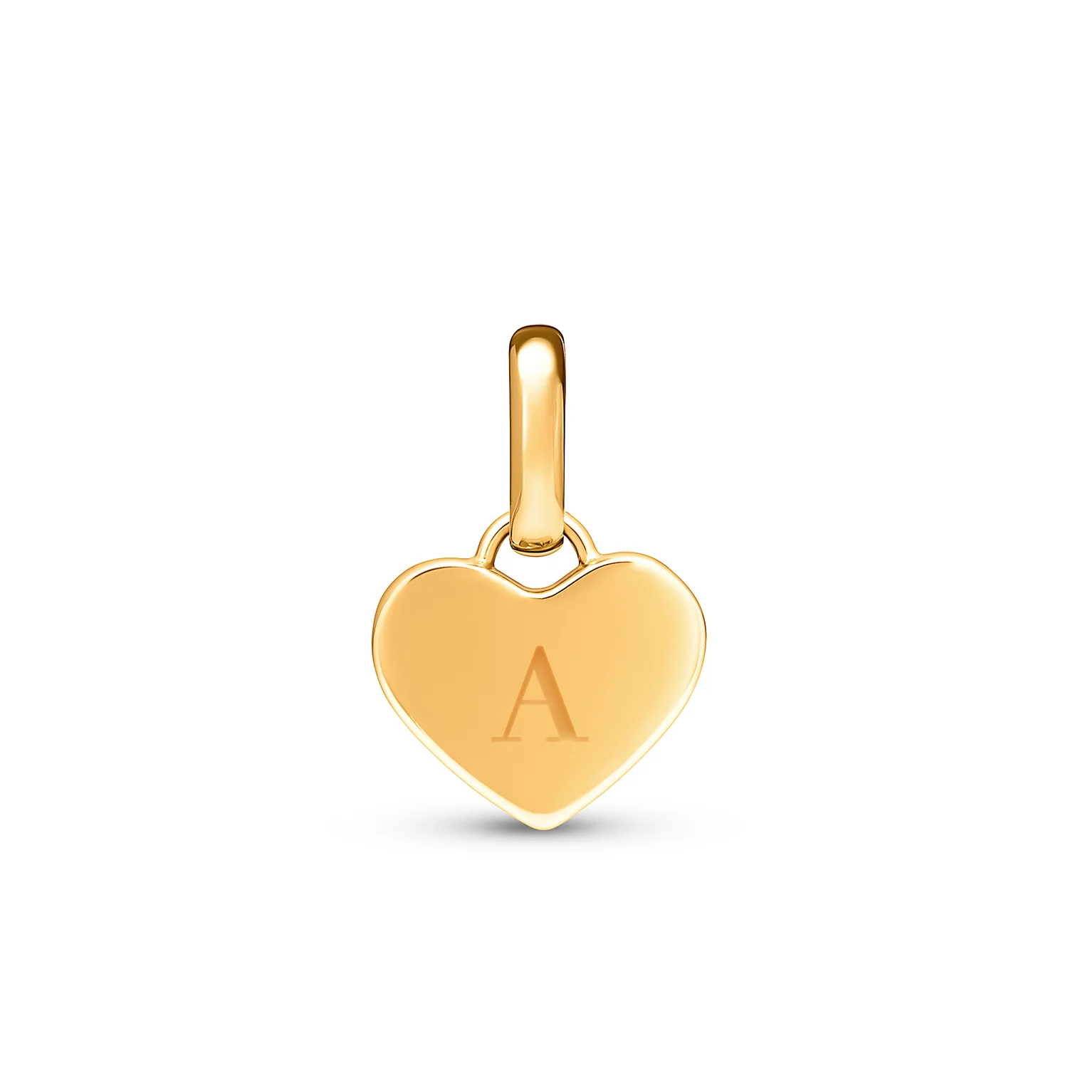 Mother of Pearl Heart Pendant (Gold) - Image 7