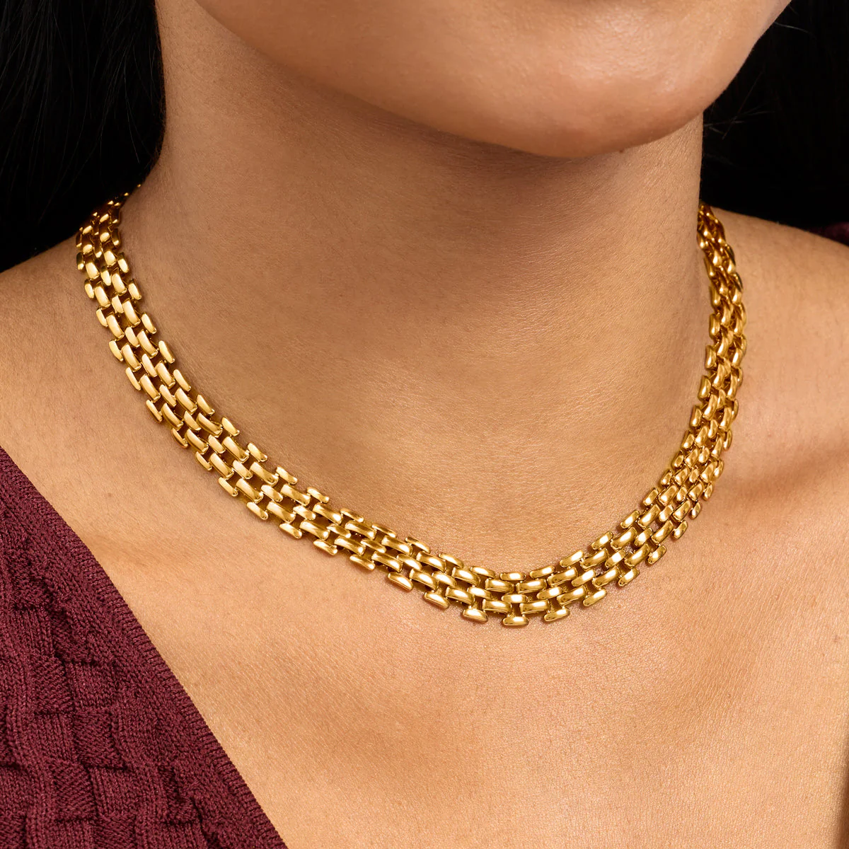 Heritage Chain Necklace (Gold) - Image 2