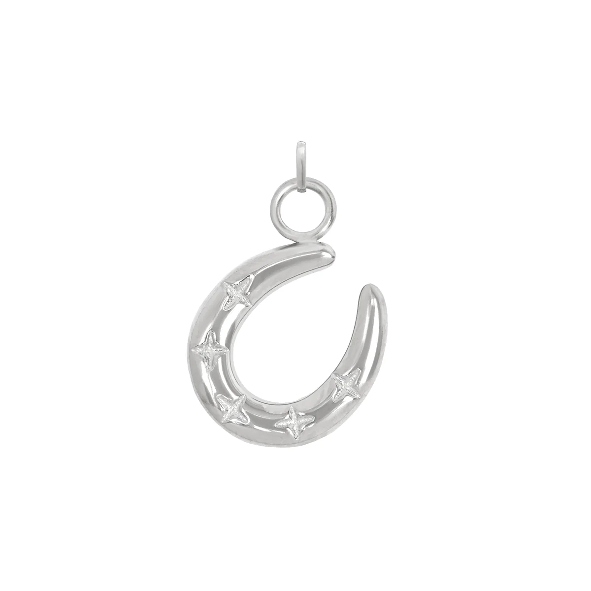 Horseshoe Charm (Silver)