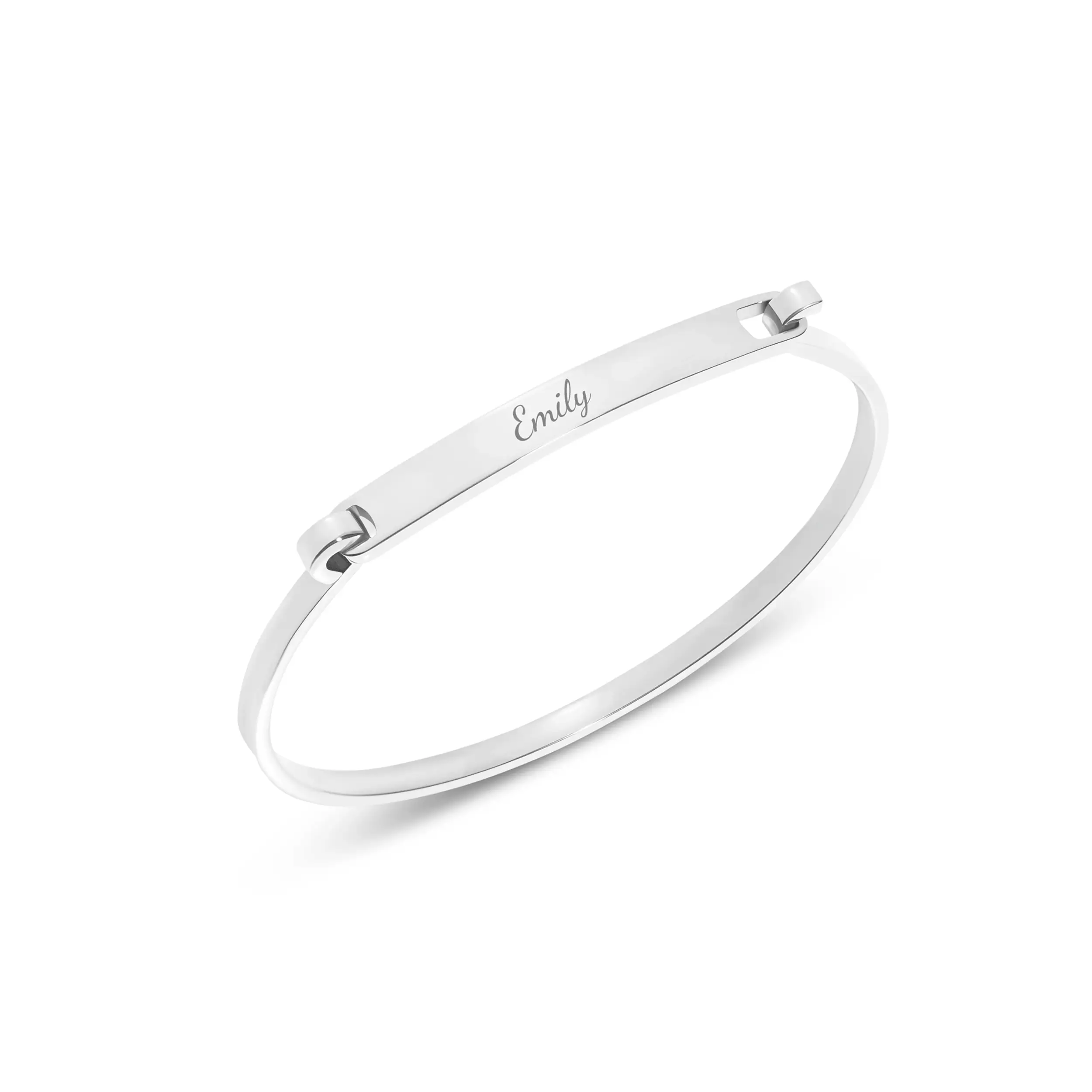 ID Bangle (Silver)