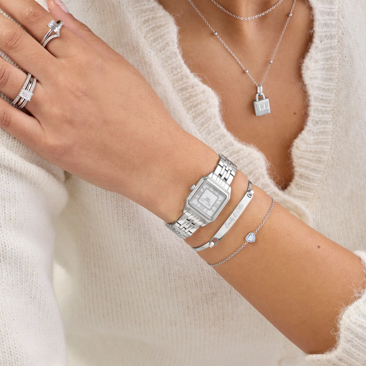 ID Bangle (Silver) - Image 4