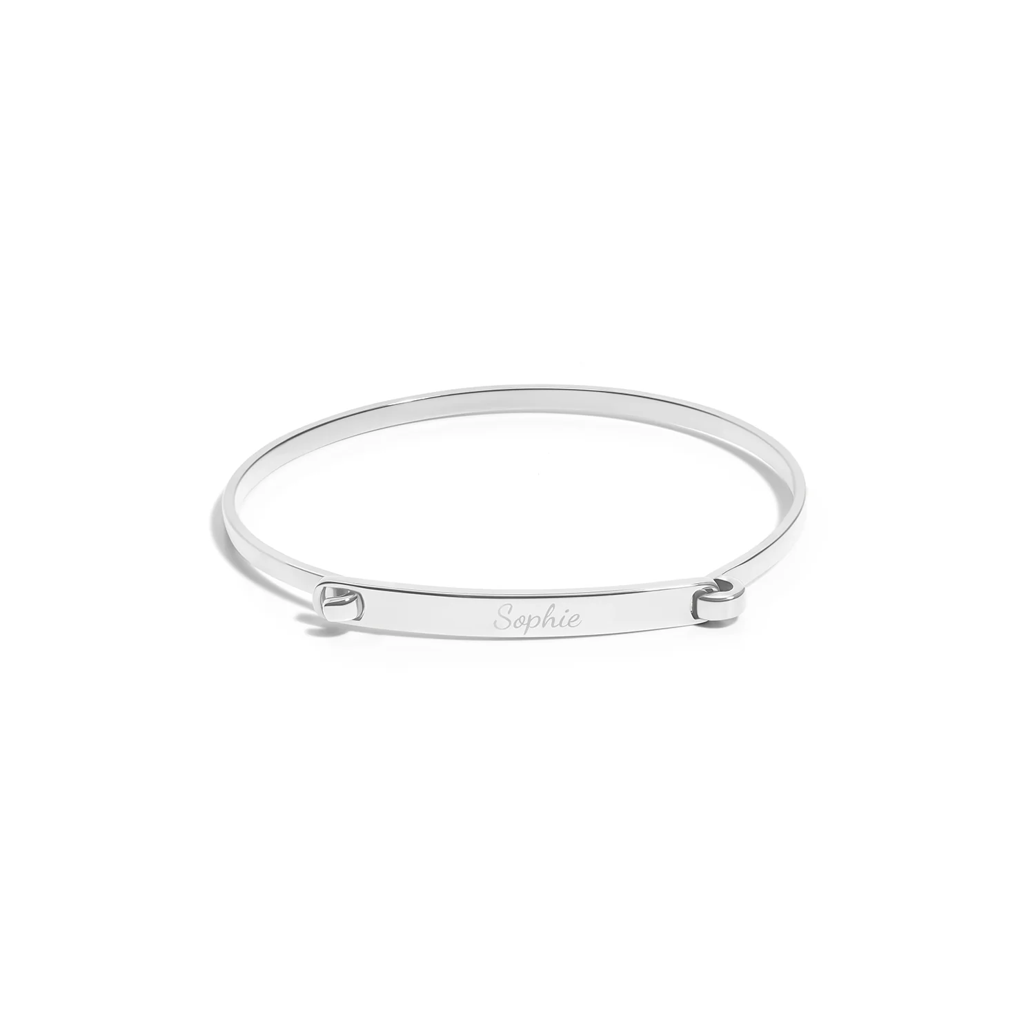 ID Bangle (Silver) - Image 6