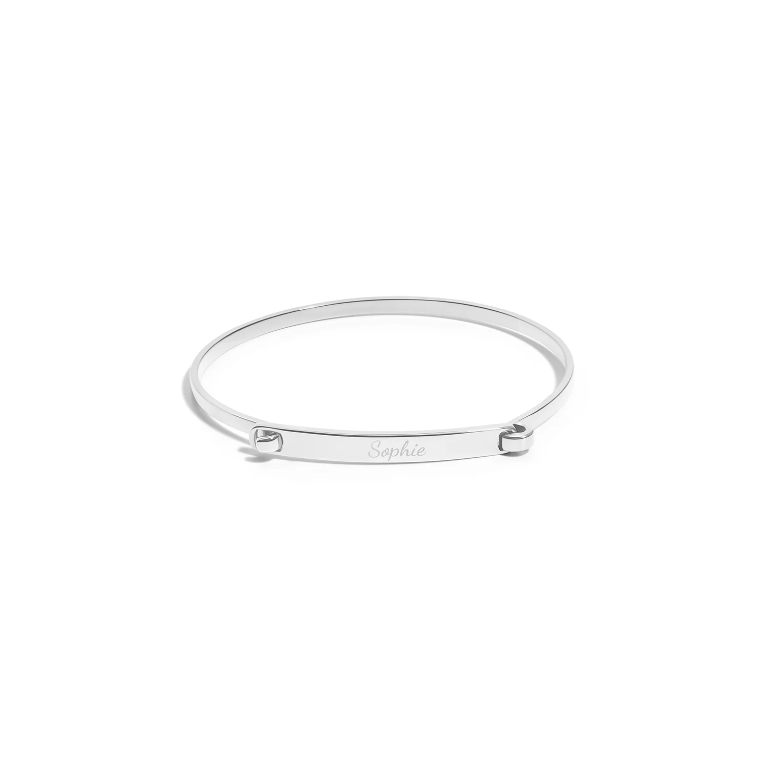 ID Bangle (Silver) - Image 7