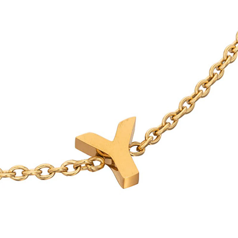 Initial Anklet (Gold) - Image 11