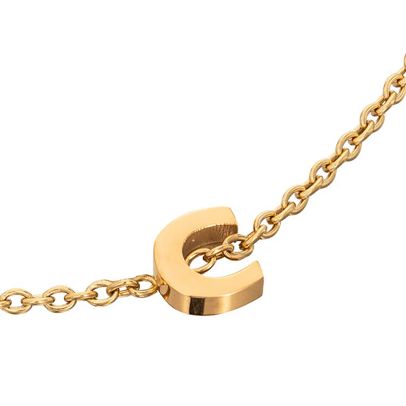Initial Anklet (Gold) - Image 15