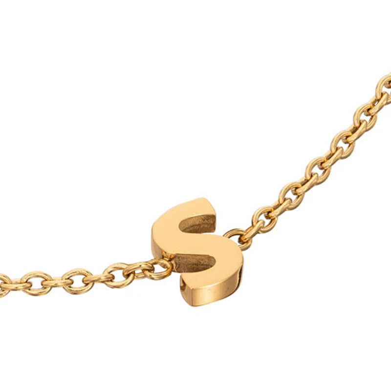 Initial Anklet (Gold) - Image 17
