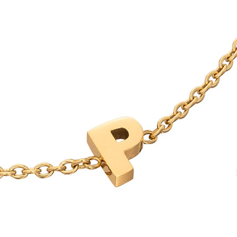 Initial Anklet (Gold) - Image 8