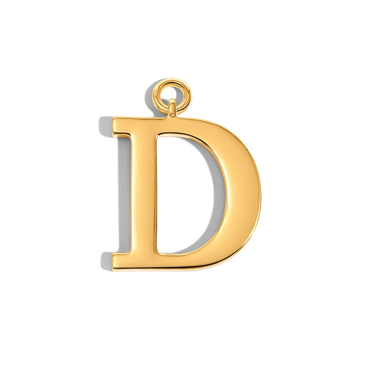 Initial Bag Charm (Gold) - Image 5