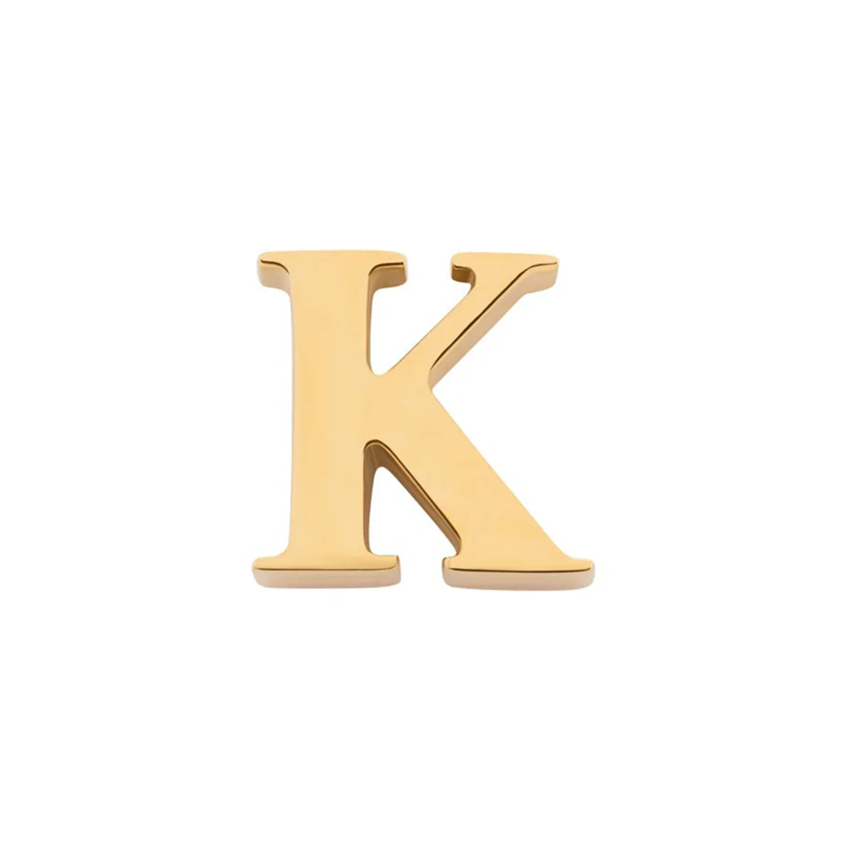 Initial Necklace Charm (Gold) - Image 11