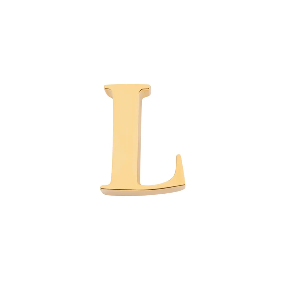 Initial Necklace Charm (Gold) - Image 12