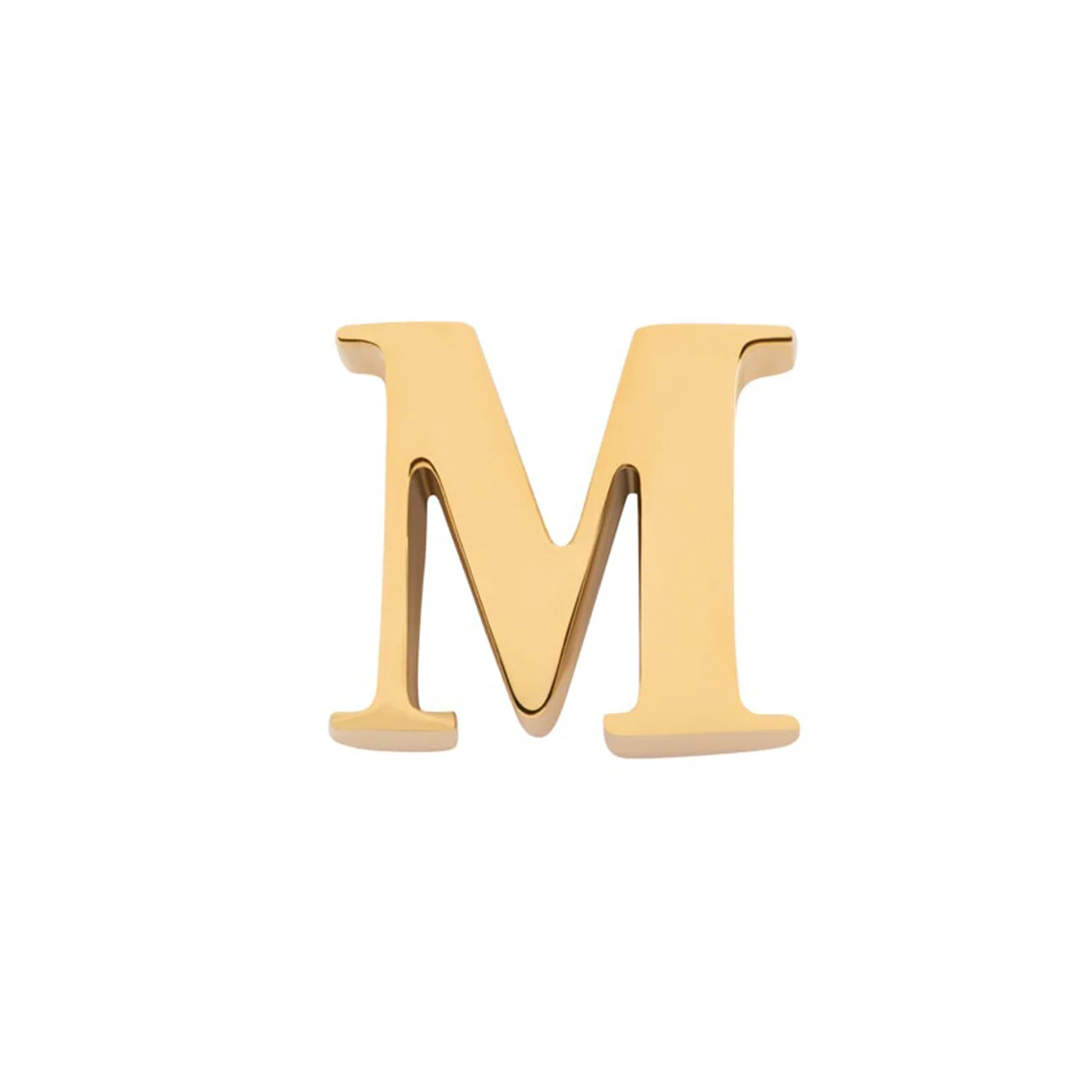 Initial Necklace Charm (Gold) - Image 13